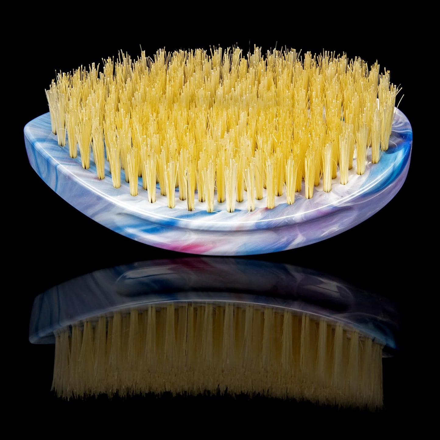 Torino Pro #232 Curve Wave Brush - Medium Hard Palm Shower Brush for 360 Waves
