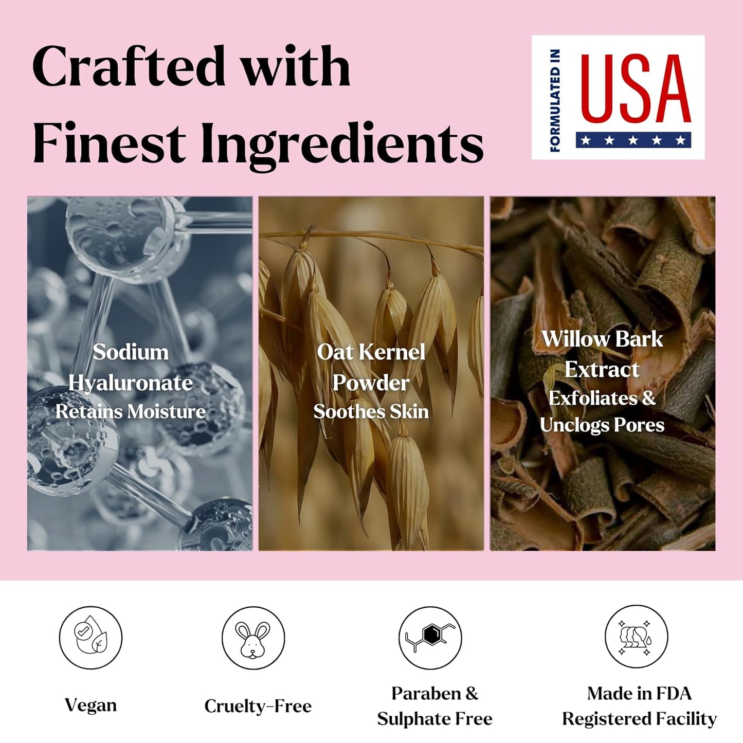 Bulgarian Rose Hydrating Jelly Face Mask - Brightening & Nourishing with Free Jade Roller | 23 Oz Professional Vajacial Mask