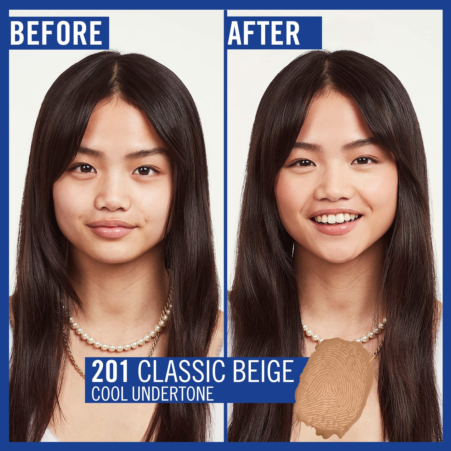 Rimmel London Match Perfection Foundation Spf20 201 Classic Beige 30ml