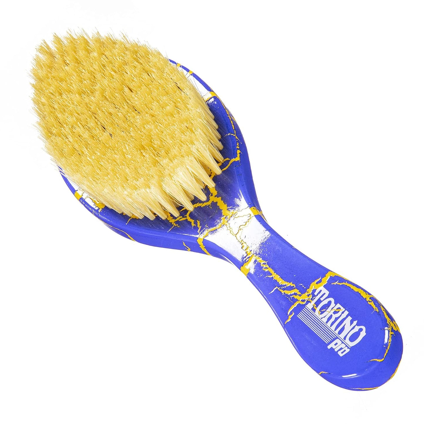 Soft Boar Bristle Curved 360 Wave Brush #131 - Ideal for Laying Down Luxury Waves