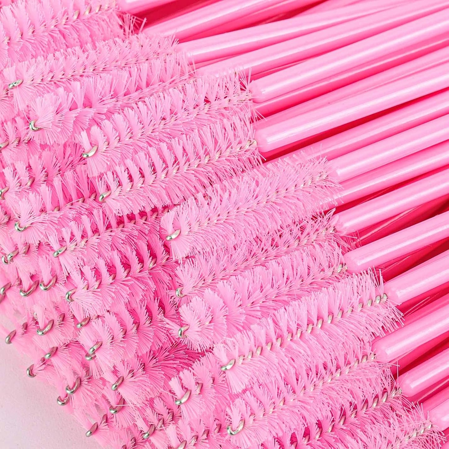 Disposable Mascara Wands - 1000 Colorful Eyelash Brushes & Spoolies for Extensions