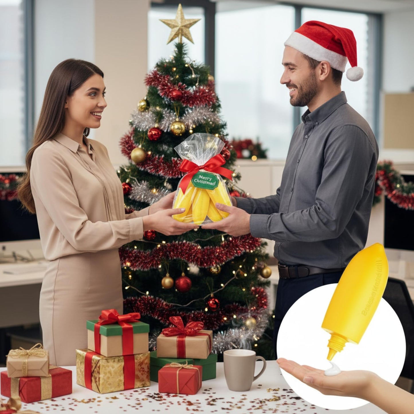 12 Pcs Banana Hand Cream Gifts Set for Women, Funny Fruit Hand Cream Gift for Baby Shower, Birthday Day, Fall Holiday Party, Bridal Shower Favors, Bridesmaid Gifts and Wedding Favors Party Supply