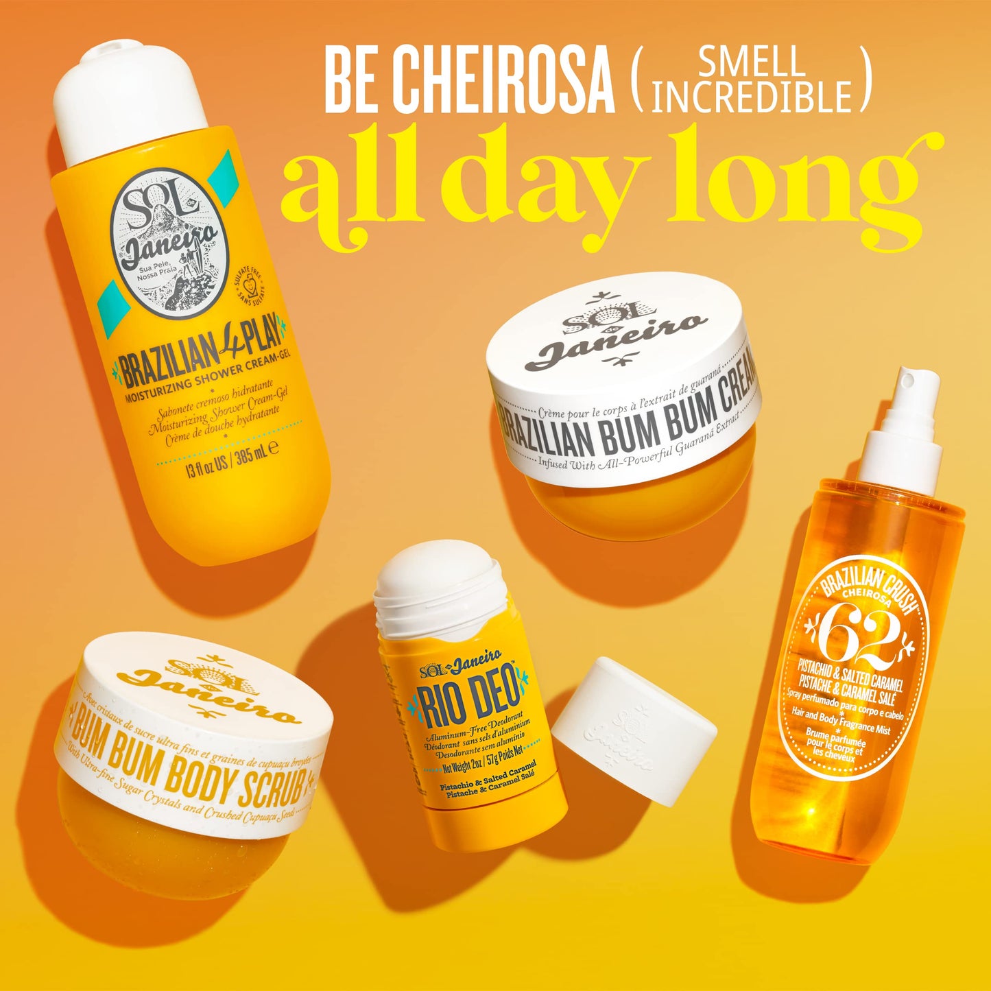 Sol de Janeiro Rio Deo Cheirosa '62 Refillable Aluminum Free Deodorant