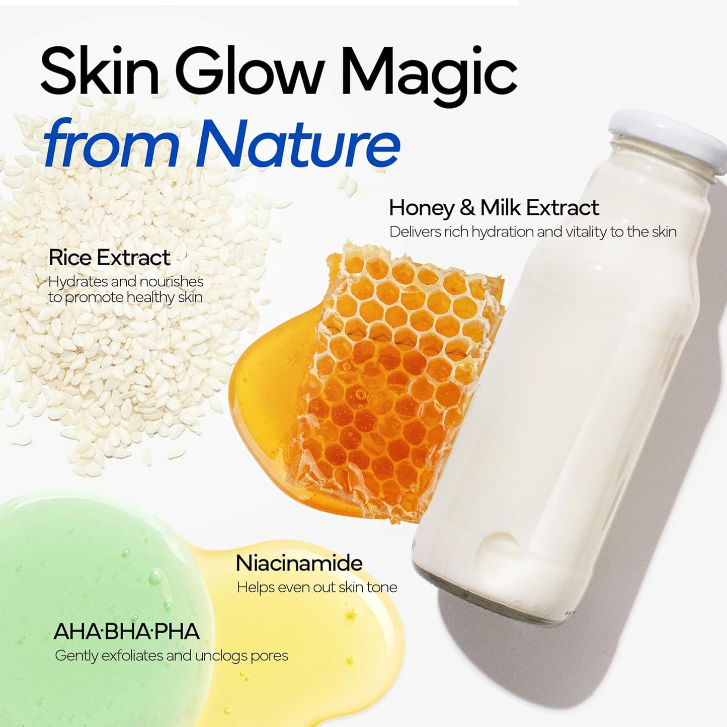 Rice Milky Foam Bubble Toner for Sensitive Skin | Hydrating & Calming with Niacinamide & Rice Extract (150ml)