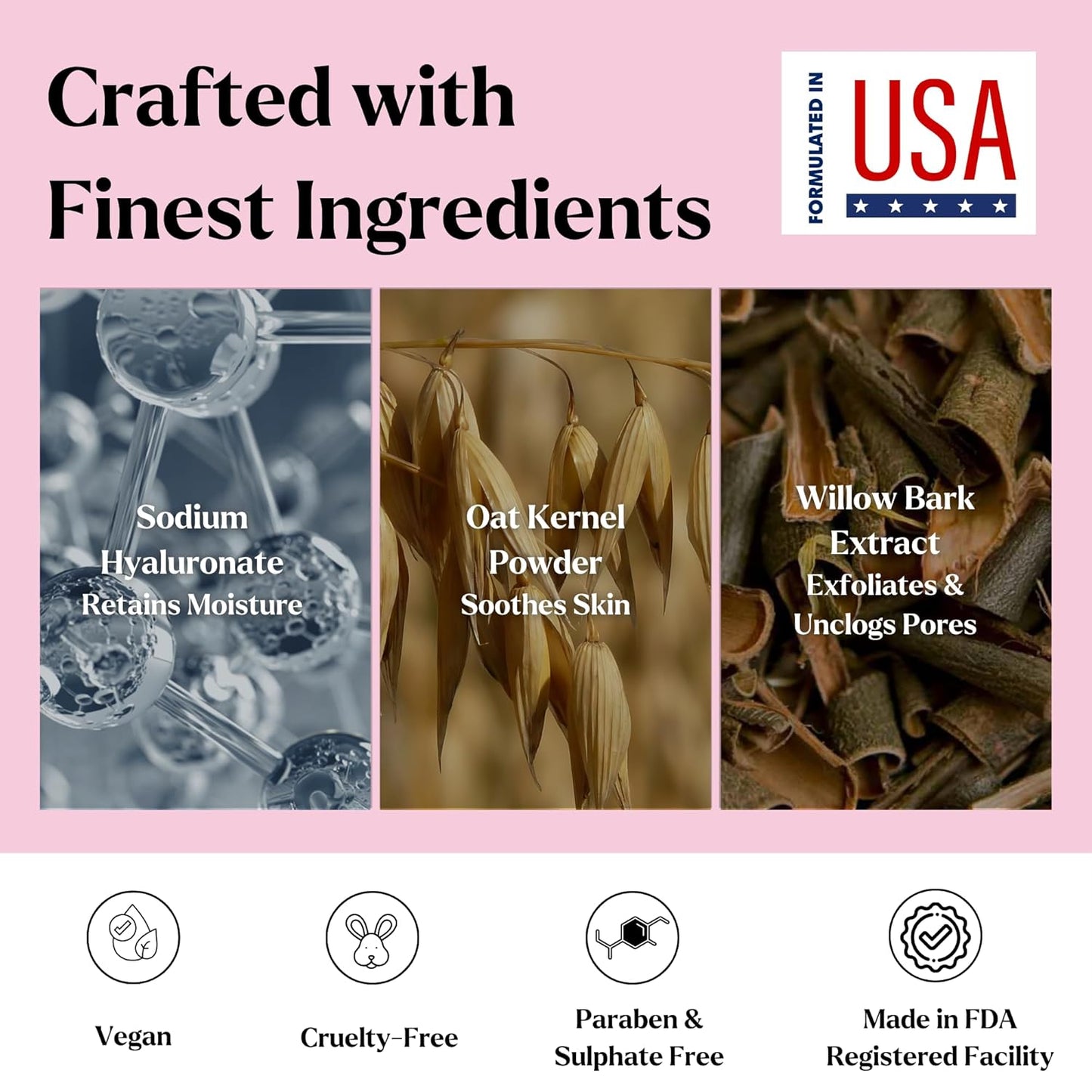 Bulgarian Rose Hydrating Jelly Face Mask - Brightening & Nourishing with Free Jade Roller | 23 Oz Professional Vajacial Mask