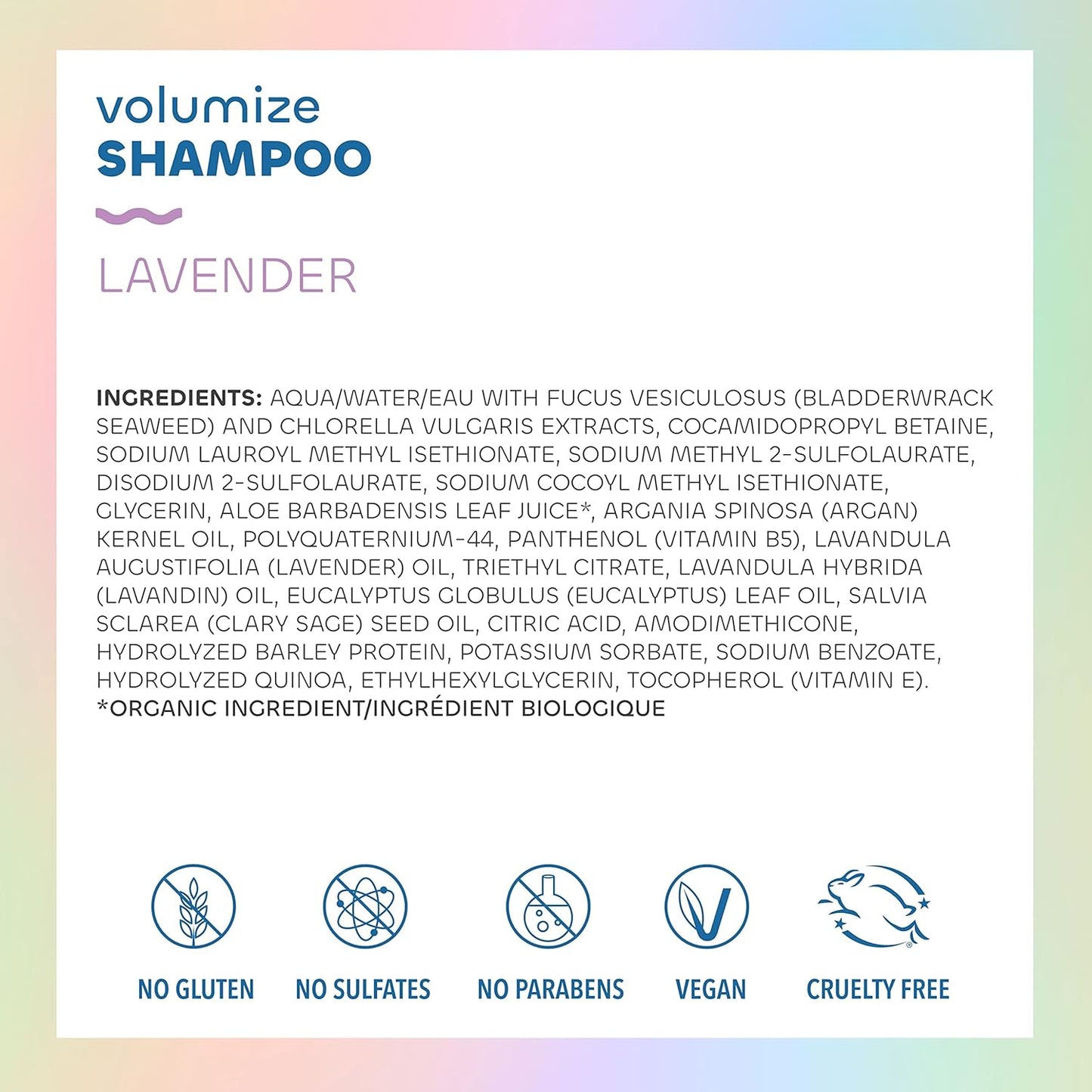 Gentle Shampoo & Conditioner Set - Unscented Hair Care with Hyaluronic Acid & Argan Oil for Sensitive Scalps - 12 oz (Pack of 2)
