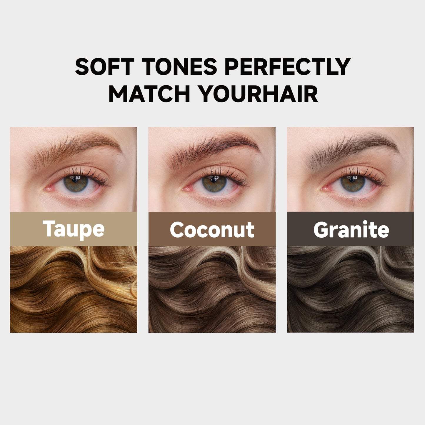 Unicos Eyebrow Pen, Angled Brow Brush, Eyebrow Pencils for Women, Natural Brow Pen, Hair-Like Strokes, 24hrs Long-Lasting, Waterproof, Smudge-Proof, Easy to Use, Multiple Uses, Gifts for Her, Taupe