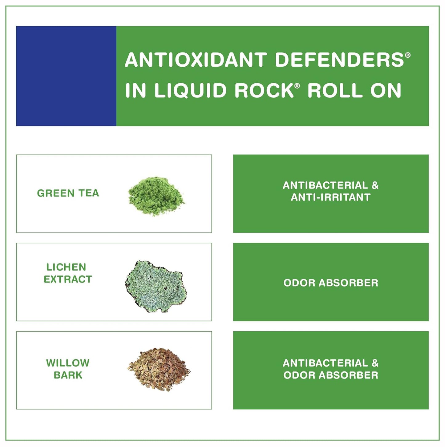 Fragrance-Free Natural Liquid Rock Deodorant - 3 oz (Pack of 3) | Kiss My Face