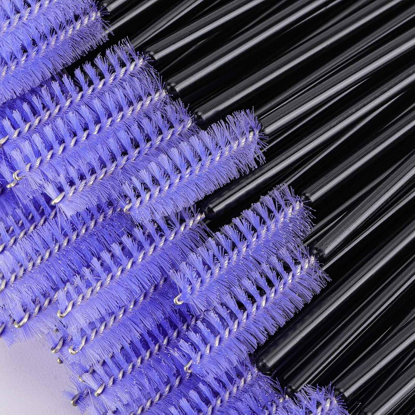 Disposable Mascara Wands - 1000 Colorful Eyelash Brushes & Spoolies for Extensions