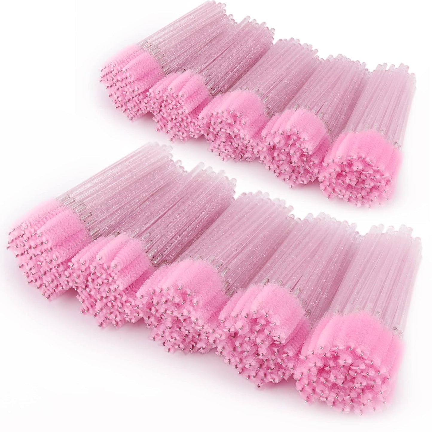 Disposable Mascara Wands - 1000 Colorful Eyelash Brushes & Spoolies for Extensions