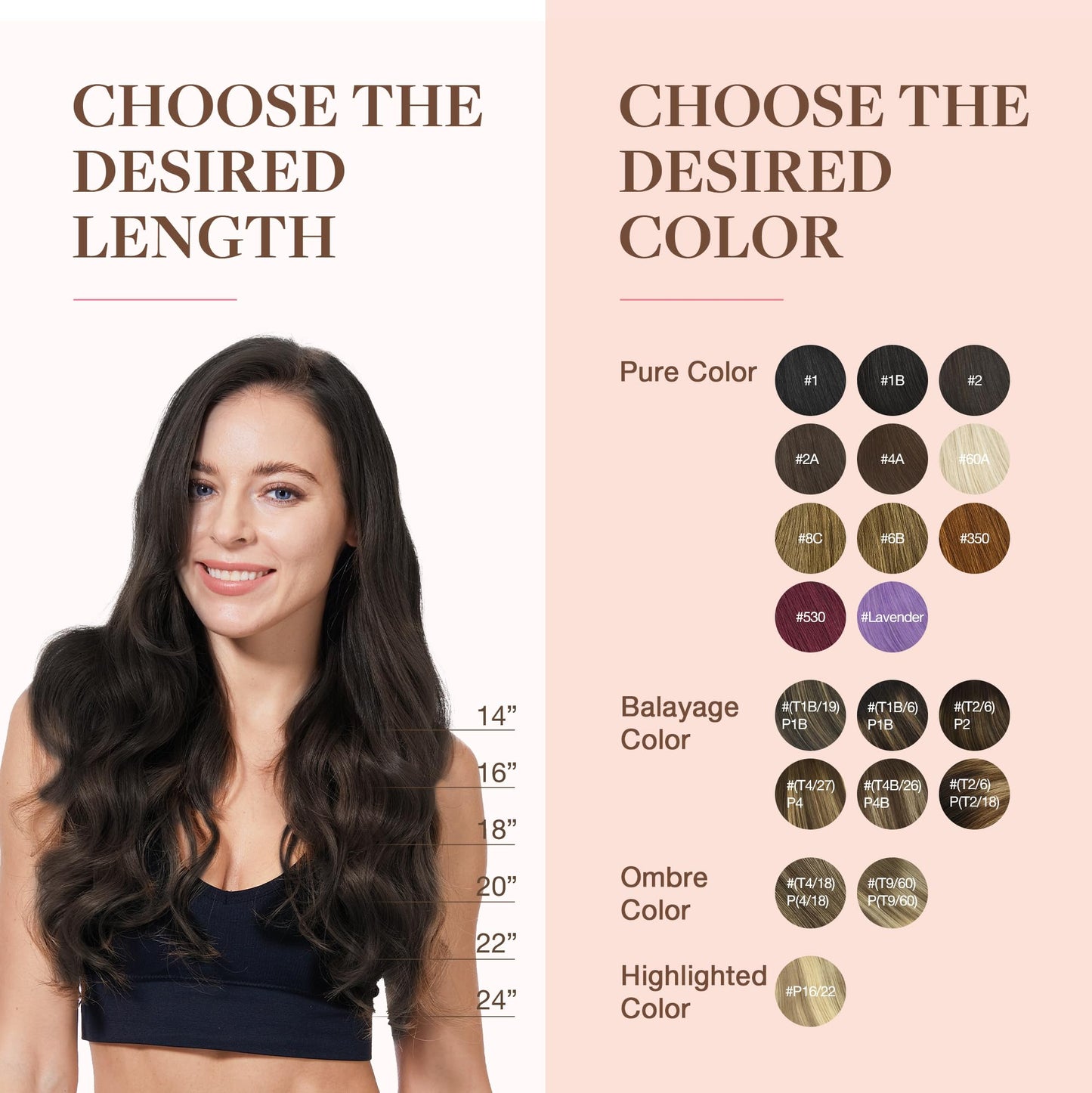 GOO GOO Clip in Hair Extensions Real Human Hair, Remy Human Hair Extensions Clip ins for Women, Natural Human Hair, 22inch 120g 7Pcs, 2 Dark Brown