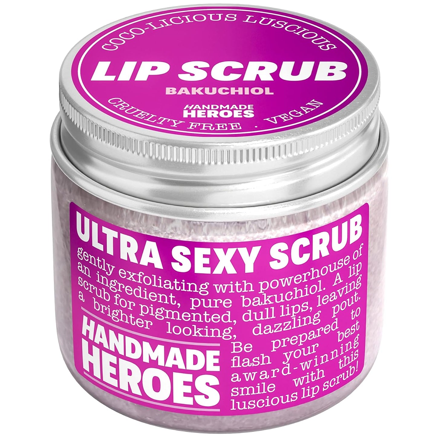 Vegan Coconut Lip Scrub - 100% Natural Exfoliator for Chapped Lips | 3pc Set