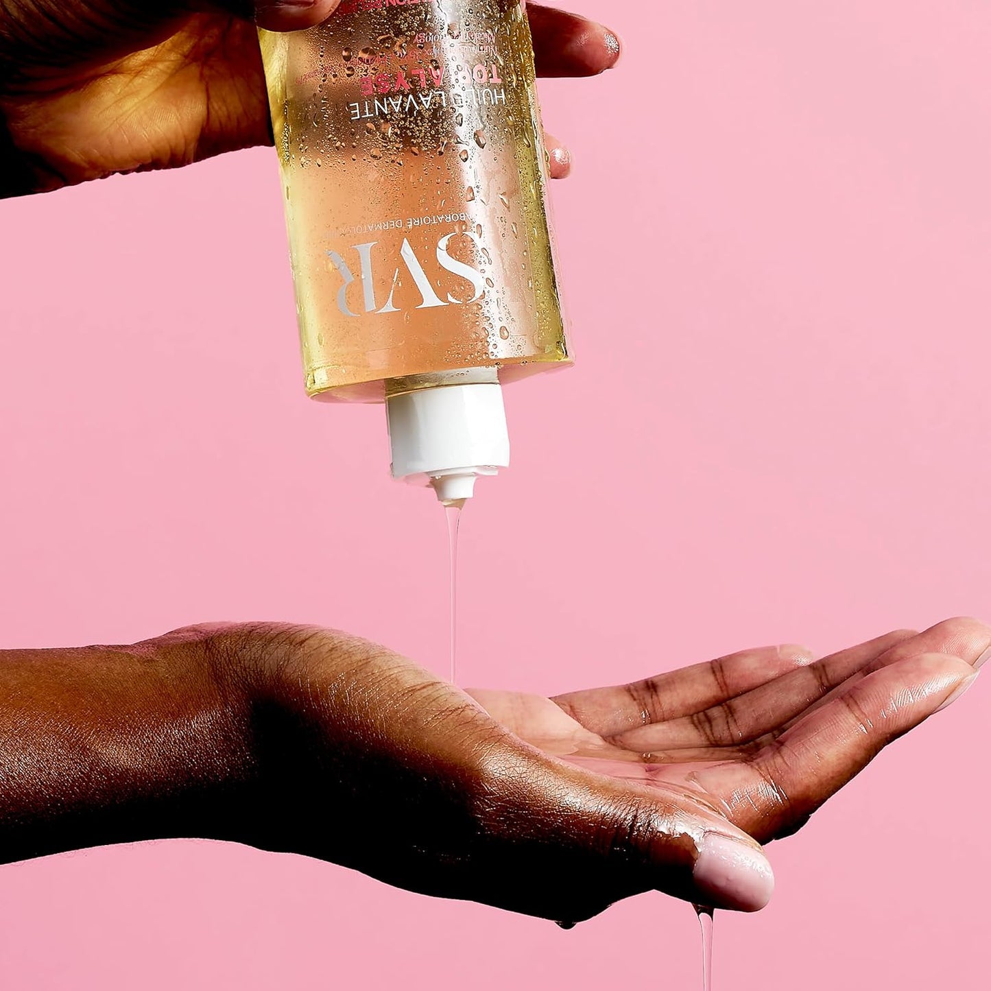 SVR Topialyse Micellar Cleansing Oil with Niacinamide & Prebiotics - 24hr Moisturizing Wash for Sensitive Skin, 13.5 Fl. Oz