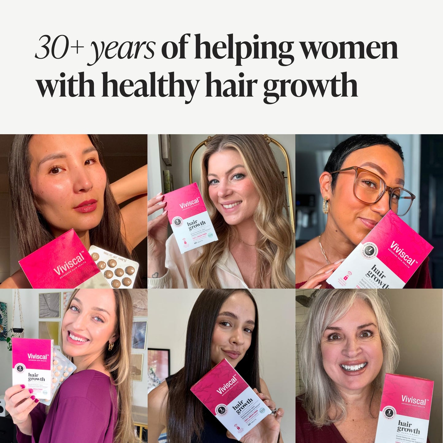 Viviscal Hair Growth Supplements For Women For Thicker, Fuller Hair, Nourishes Thinning & Loss, With Proprietary Collagen Complex, 180 Tablets, 3 Month Supply