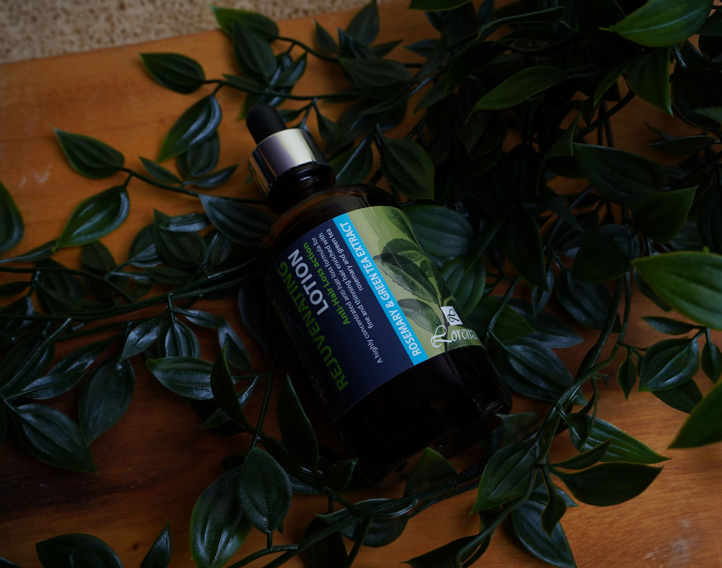 L Lorenzo Rejuvenating Lotion 3.78 fl.oz/100ml | Anti-Hair Loss Action | Rosemary & Green Tea and Keratin Protein