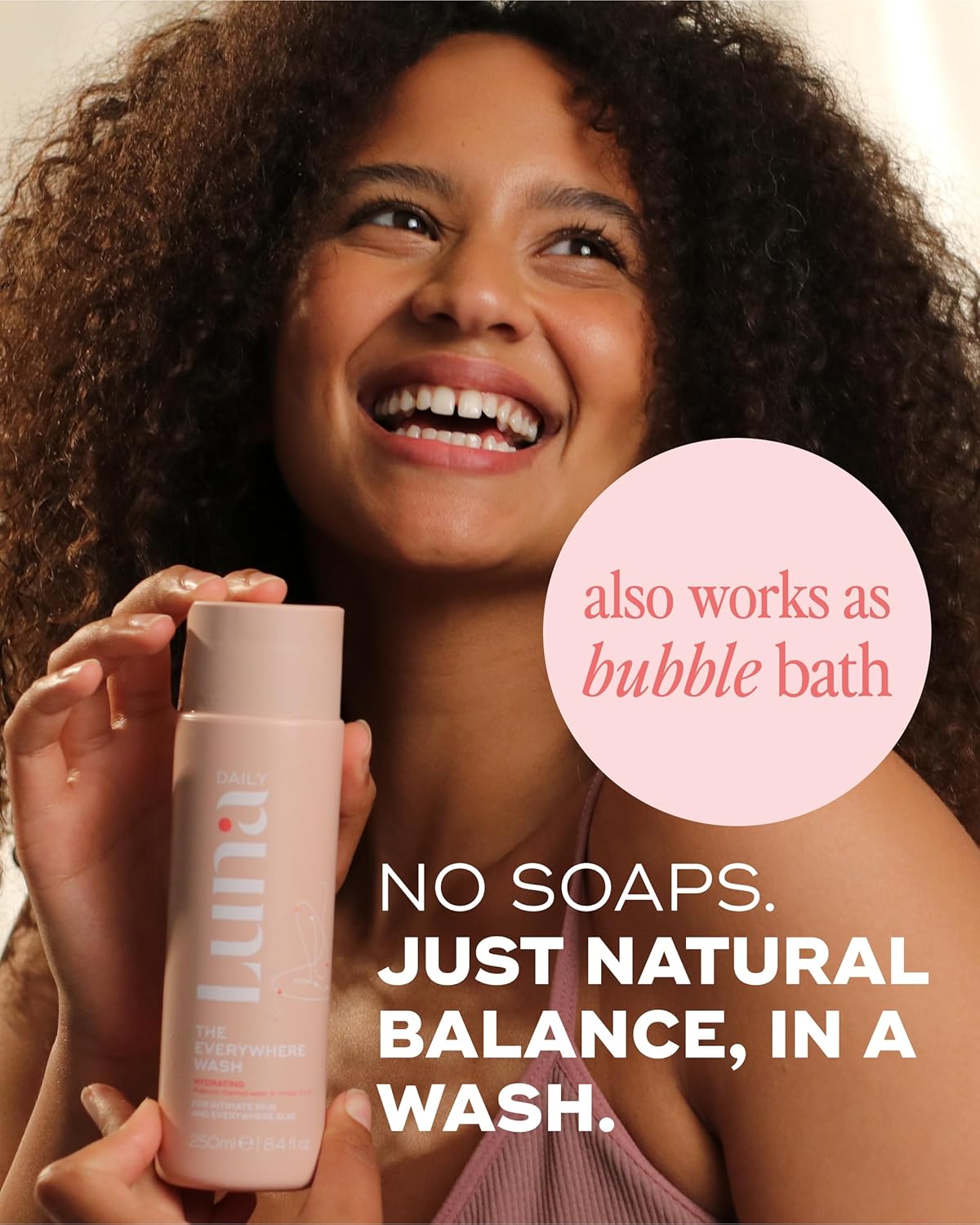 Fragrance-Free Feminine Wash - pH-Balanced Hydrating Cleanser for Sensitive Skin, 250ml