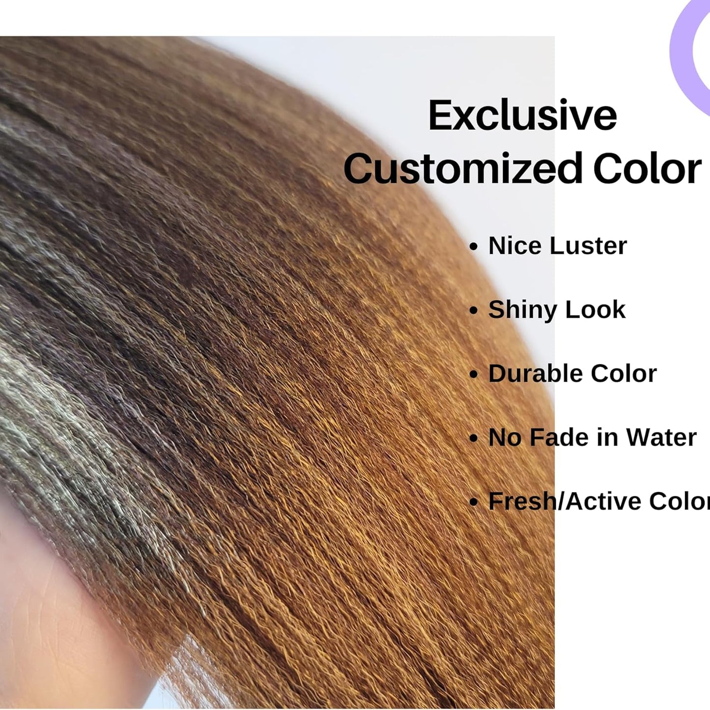 Ash Brown Pre-Stretched Knotless Braiding Hair Extensions - 6 Packs Synthetic Box Braids