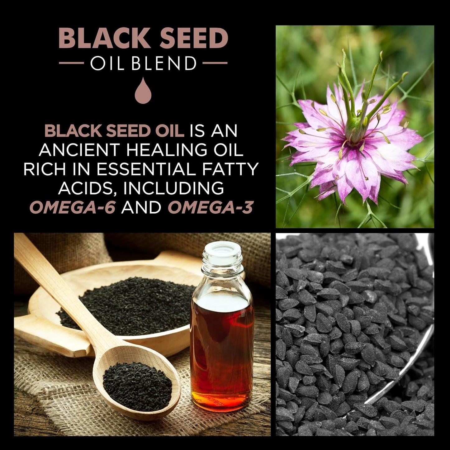 CHI Luxury Black Seed Oil Treatment - Intense Repair for Dry & Damaged Hair, 1.7 Oz