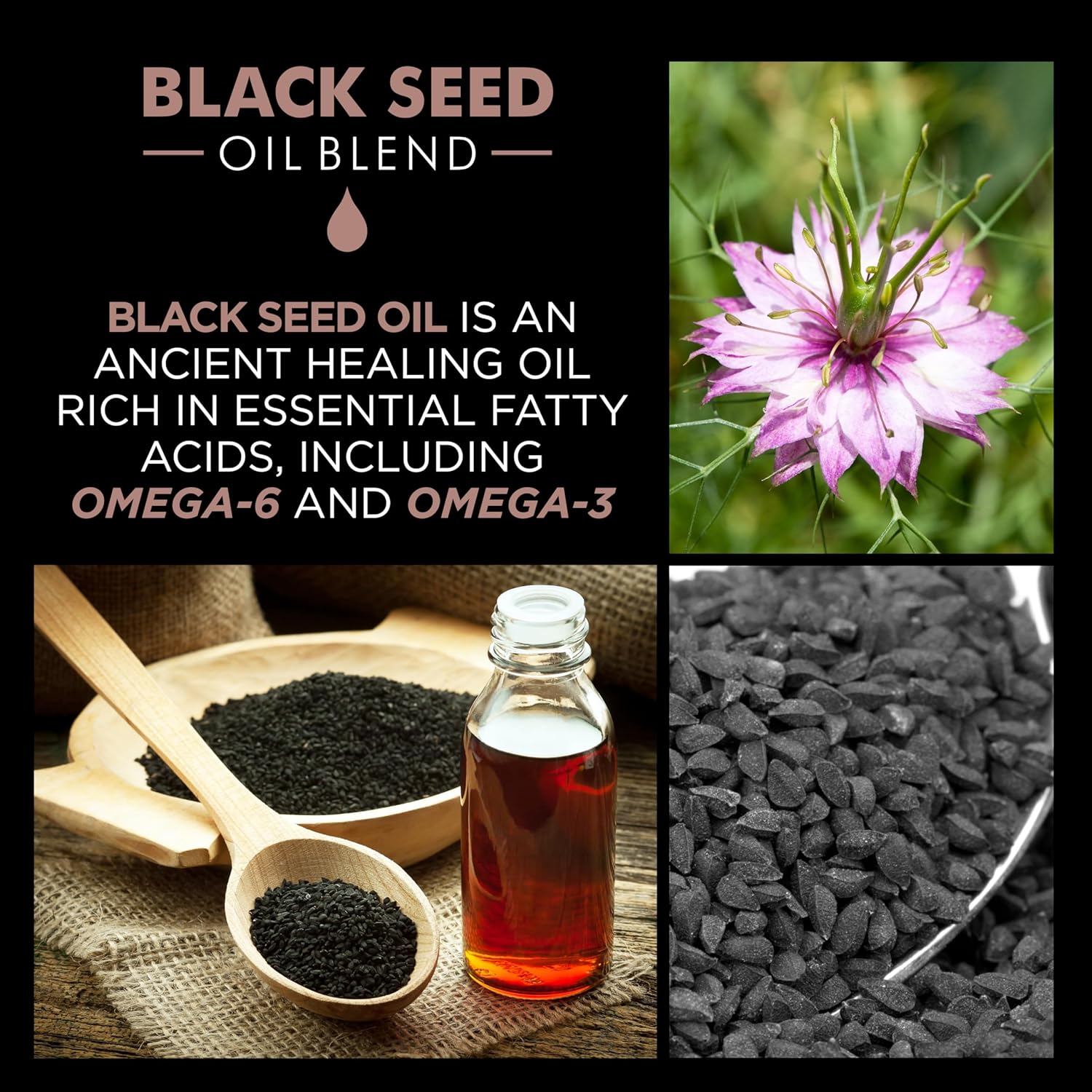 CHI Luxury Black Seed Oil Treatment - Intense Repair for Dry & Damaged Hair, 1.7 Oz