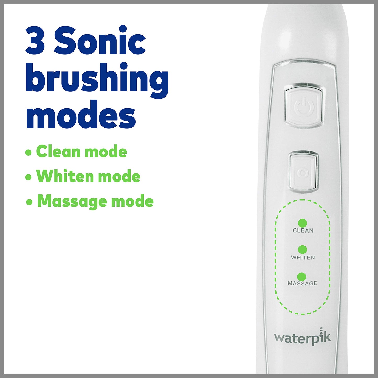 Waterpik Complete Care 5.0 Water Flosser + Sonic Electric Toothbrush, White WP-861