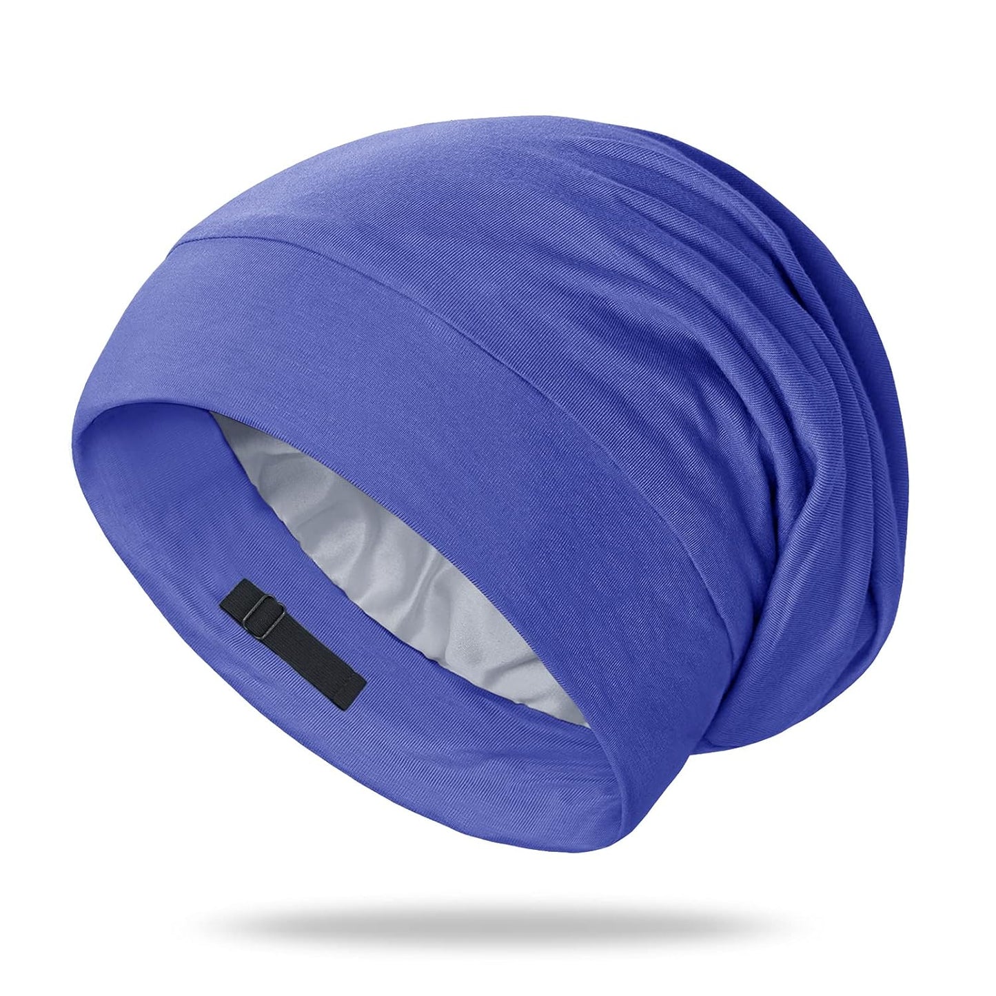 100% Silk Dreadlock Cap & Bonnet for Sleeping - Extra Large Hair Cover for Men & Women