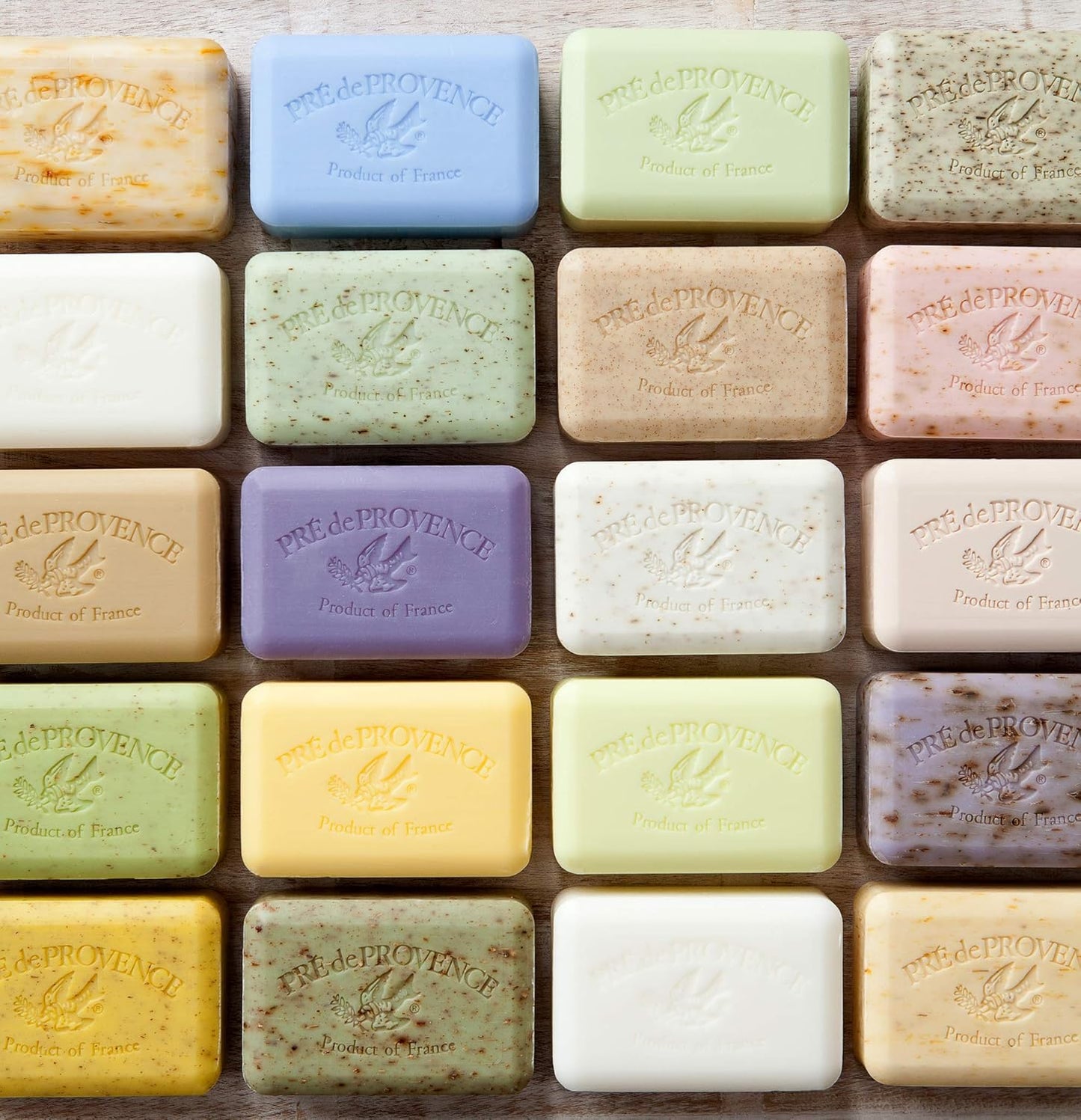 Pre de Provence Starflower Soap Bar - Organic Shea Butter, Quad Milled, 8.8 oz Natural French Skincare