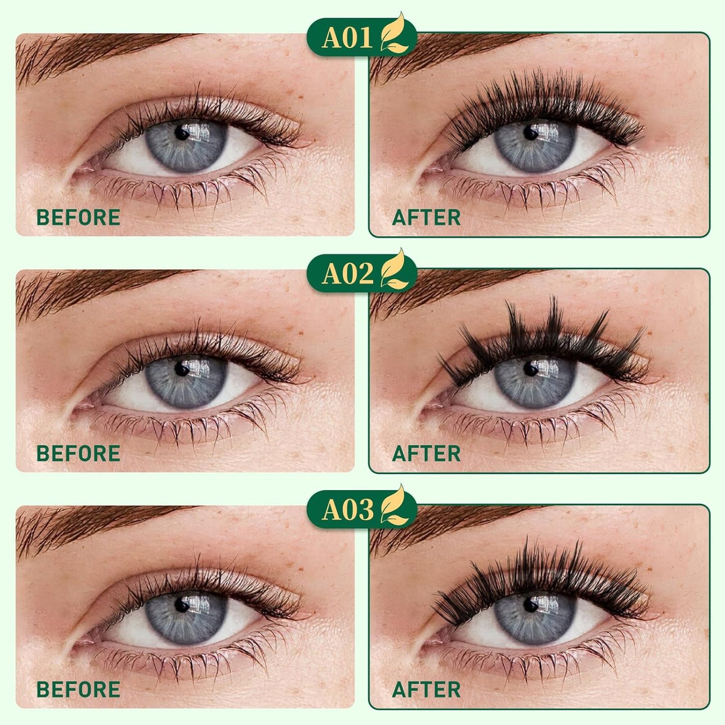 DIY Lash Extension Kit - 280 Soft Cluster Lashes, 100D Curl, Easy Application with Bond & Seal