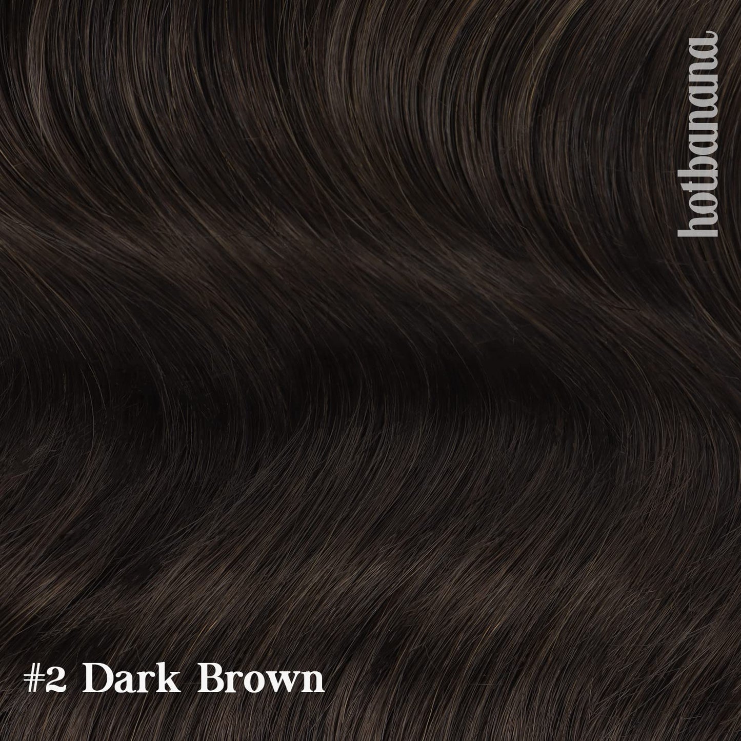 HOTBANANA Human Hair Clip in Hair Extensions, Dark Brown 120g Clip in Hair Extensions Real Human Hair Straight Remy Hair 20 Inch 7pcs