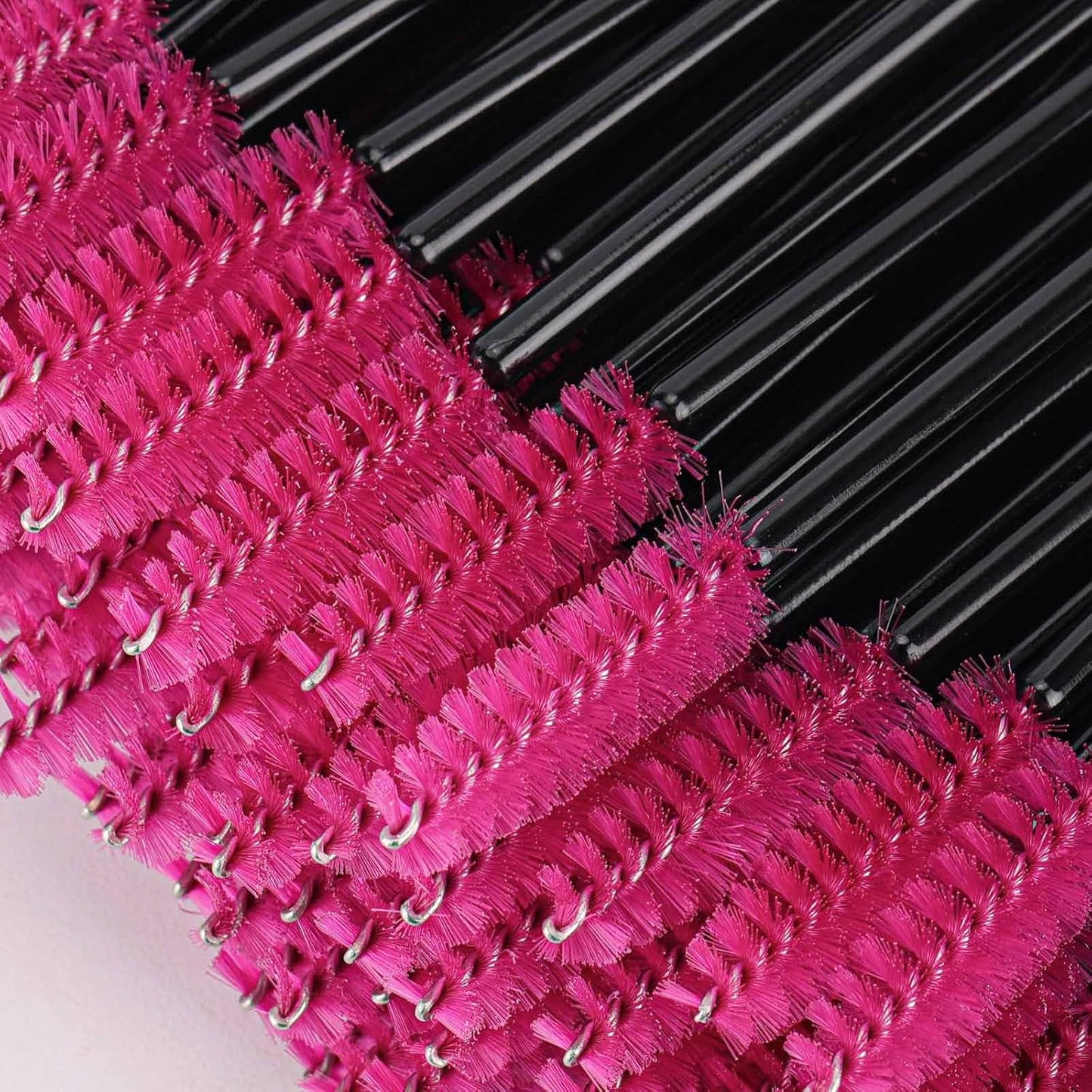 Disposable Mascara Wands - 1000 Colorful Eyelash Brushes & Spoolies for Extensions