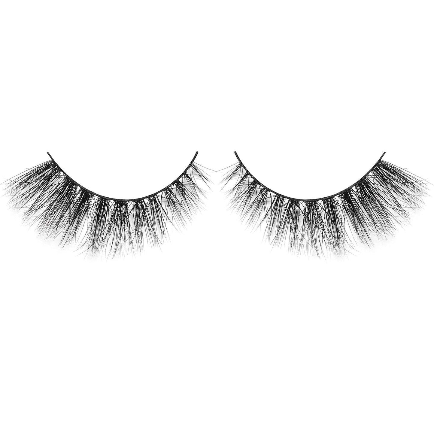 Miami Flare 3D Mink Lashes by Lilly Lashes | Reusable Wispy & Fluffy Strip Eyelashes