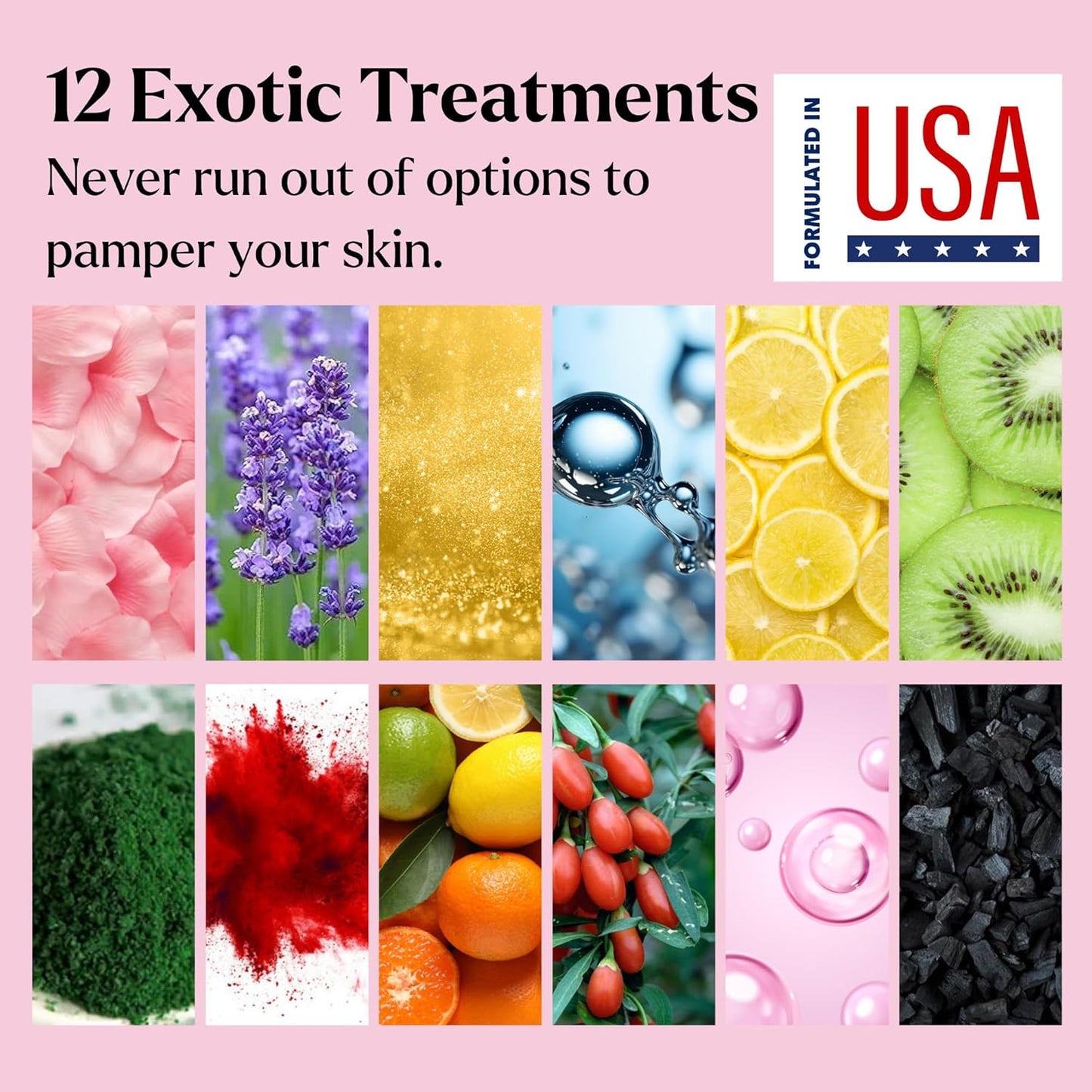 Bulgarian Rose Hydrating Jelly Face Mask - Brightening & Nourishing with Free Jade Roller | 23 Oz Professional Vajacial Mask