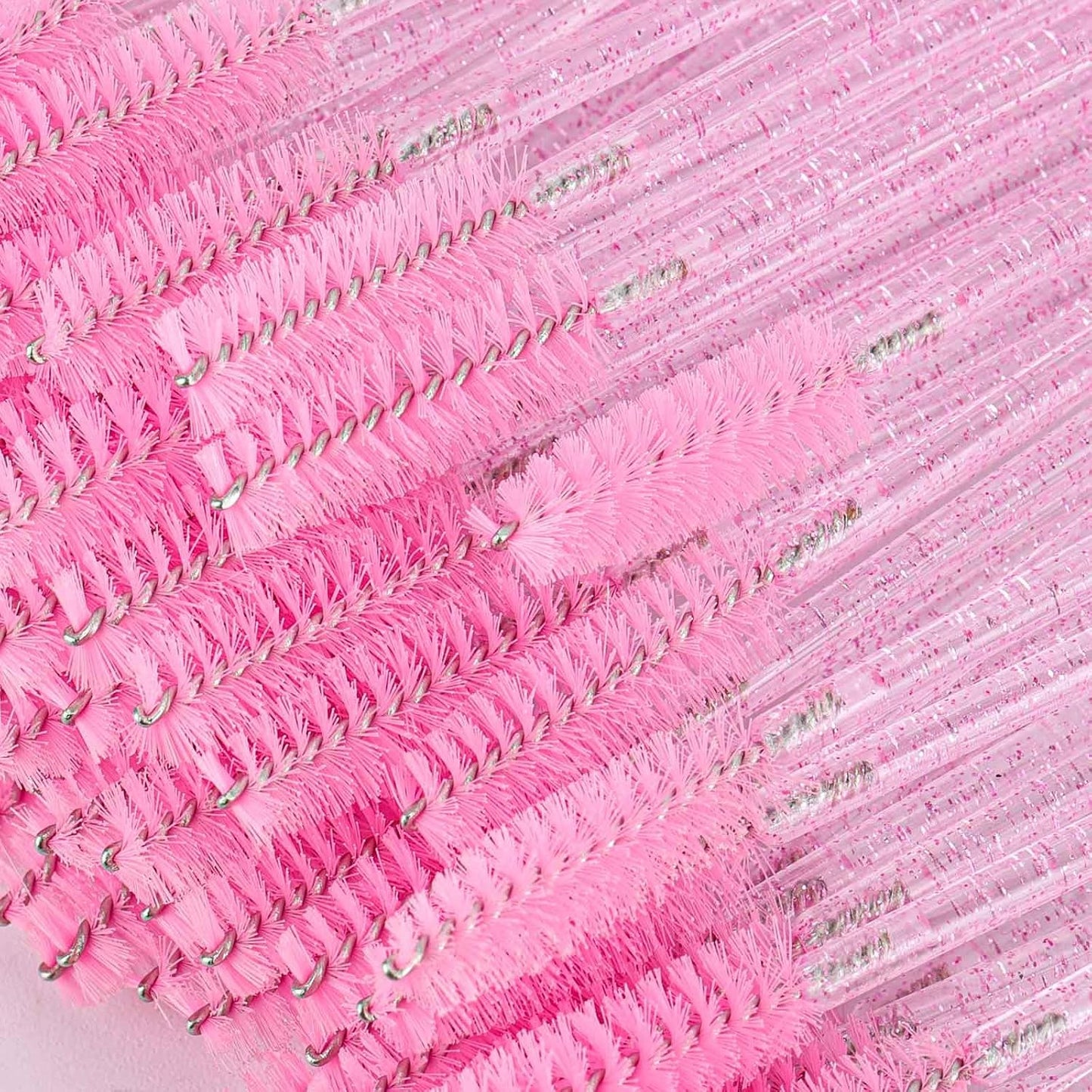 Disposable Mascara Wands - 1000 Colorful Eyelash Brushes & Spoolies for Extensions