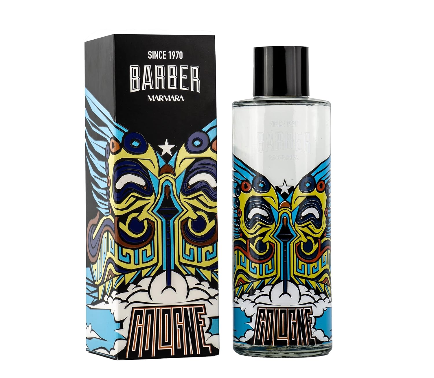 Travel Size Marmara Barber Cologne (50ml) - Ideal for Modern Barbers & Shaving Enthusiasts