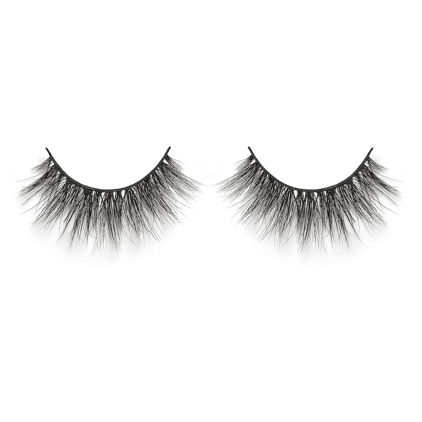 Miami Flare 3D Mink Lashes by Lilly Lashes | Reusable Wispy & Fluffy Strip Eyelashes