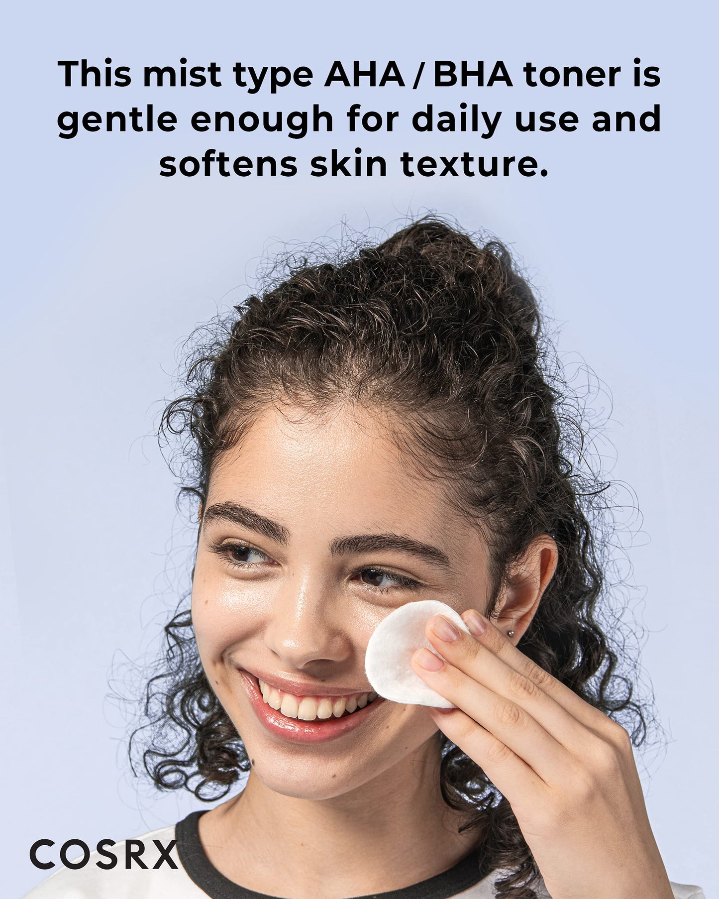 COSRX AHA/BHA Treatment Toner, Facial Exfoliating Spray for Whiteheads, Pores, and Uneven Skin, 9.46 fl.oz/ 280ml, Not Tested on Animals, No Parabens, No Sulfates, Korean Skin Care