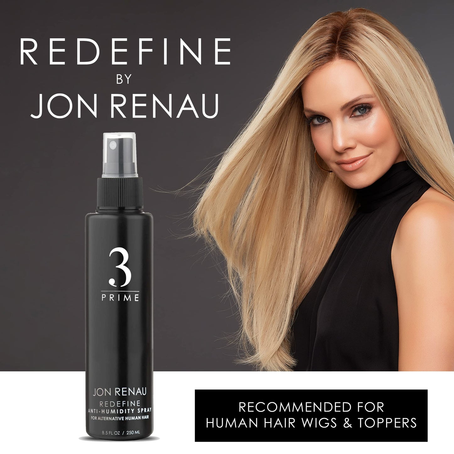 Jon Renau Anti Humidity Hair Shield Spray - 8 Fl Oz