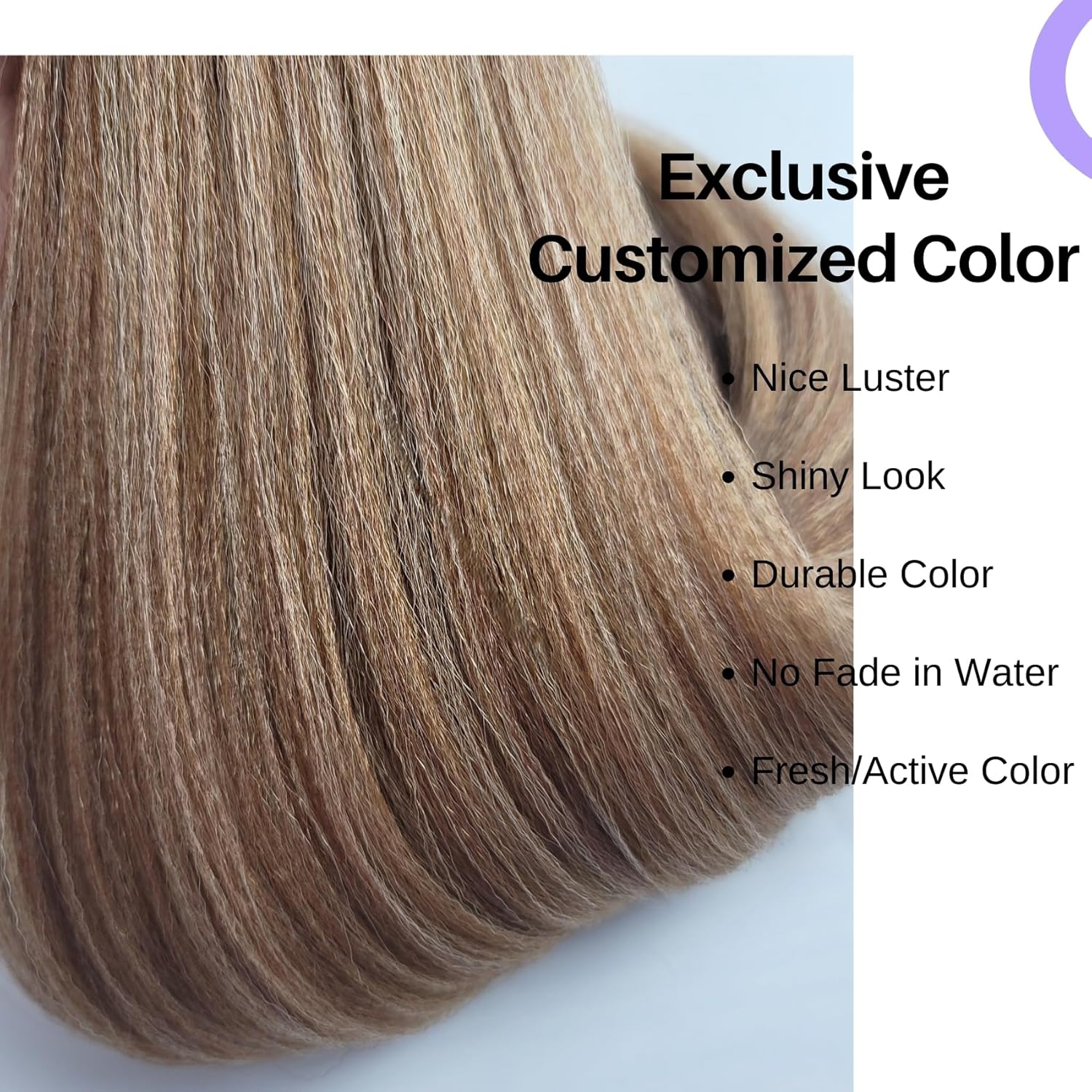 Ash Brown Pre-Stretched Knotless Braiding Hair Extensions - 6 Packs Synthetic Box Braids