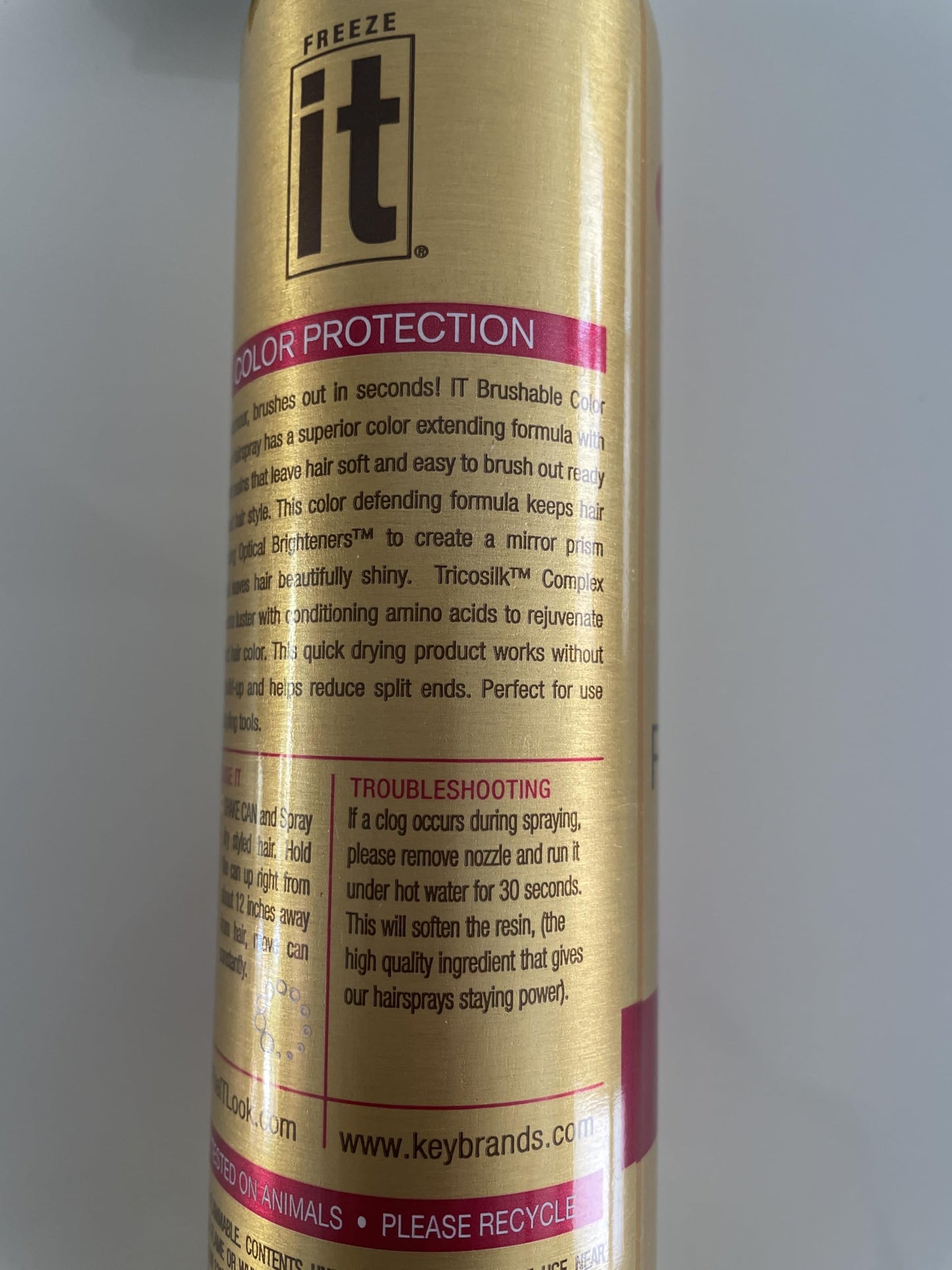 It freeze ahorcare color protección flexible hold