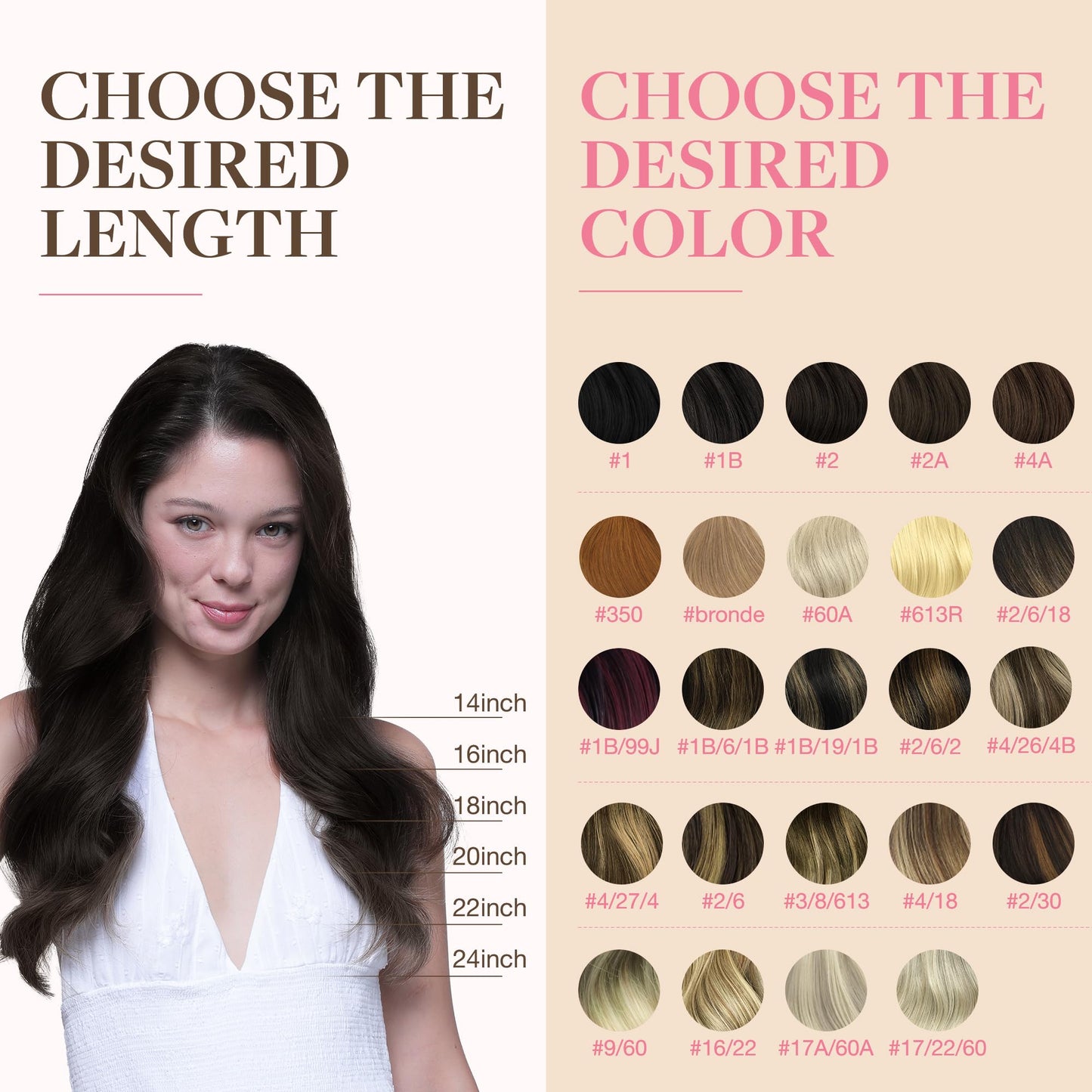 GOO GOO Tape in Hair Extensions Human Hair, 2 Dark Brown, 20inch 50g 20pcs, Skin Weft Seamless Invisible, Silky Straight with Thick Ends, Remy Human Hair