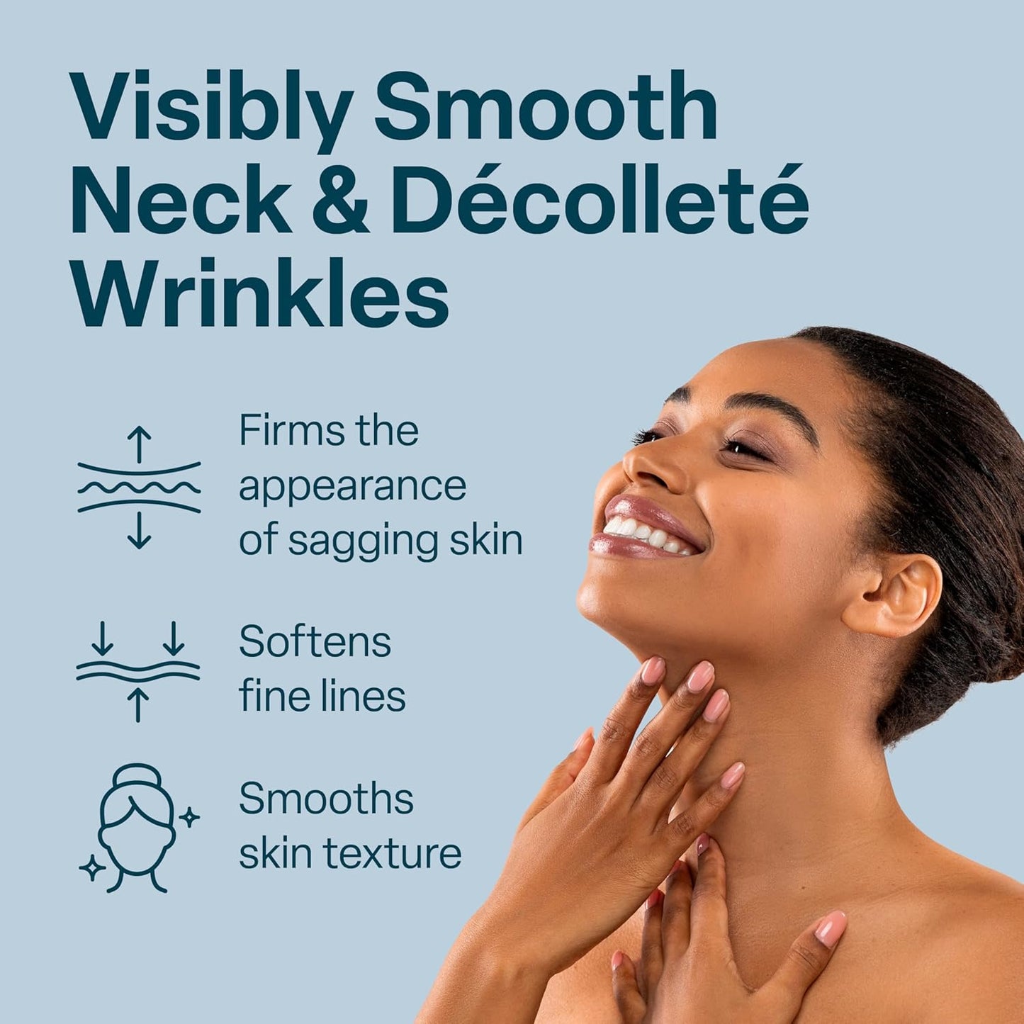 Lemon Verbena Neck Firming Cream – Tightening Moisturizer for Loose & Wrinkled Skin – 2 fl oz
