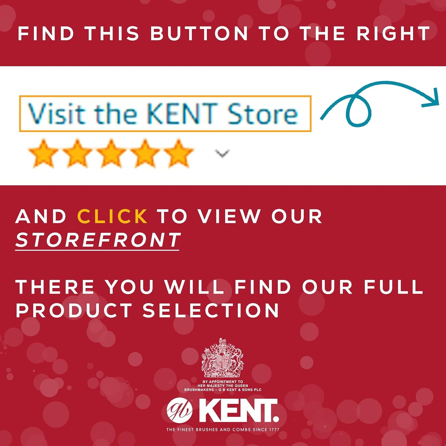 Kent Set Men's Hair Combs - 81T X-Small & 20T Folding Fine Tooth Grooming Kit for Hair, Beard & Mustache - Handmade in England