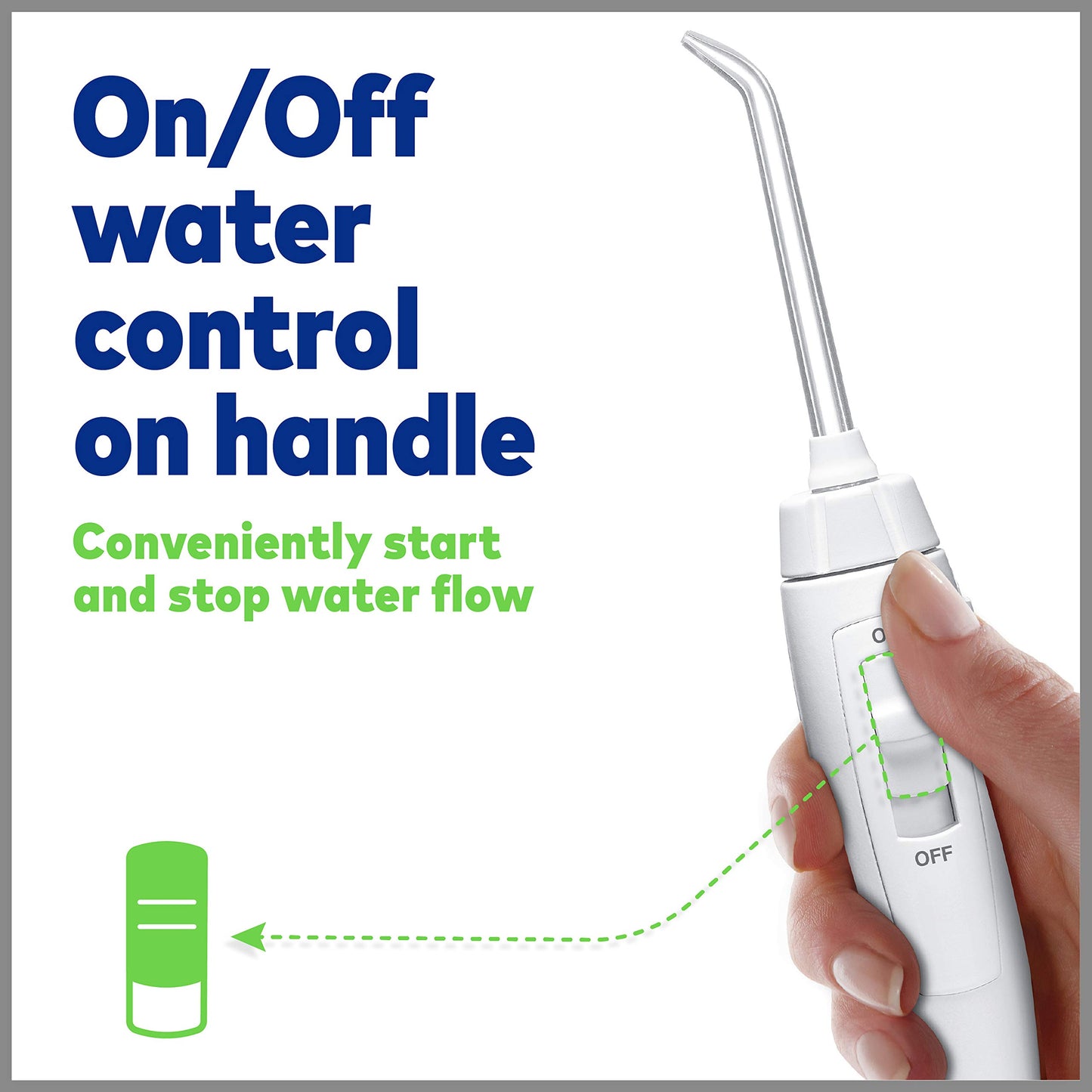 Waterpik Complete Care 5.0 Water Flosser + Sonic Electric Toothbrush, White WP-861