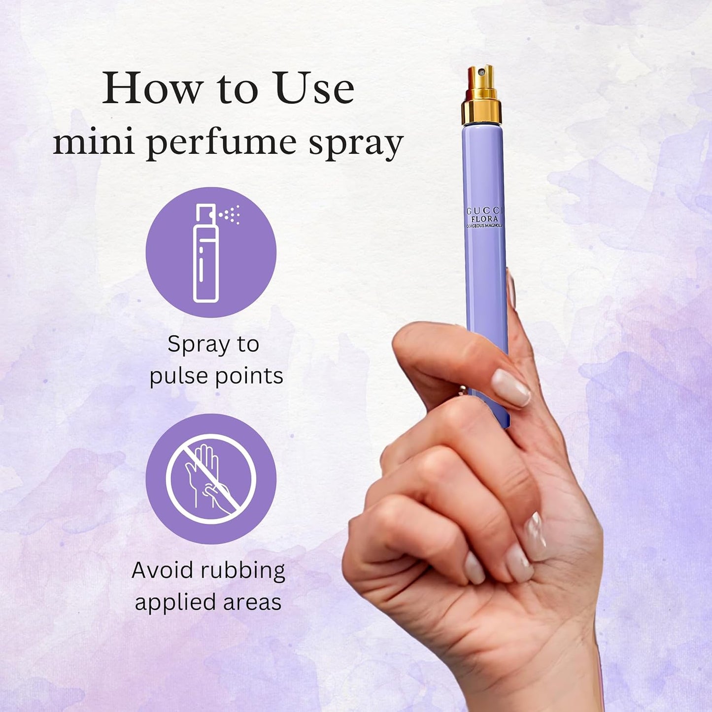 Gucci Flora Gorgeous Magnolia Mini Perfume for Women - 0.16 Fl Oz EDP