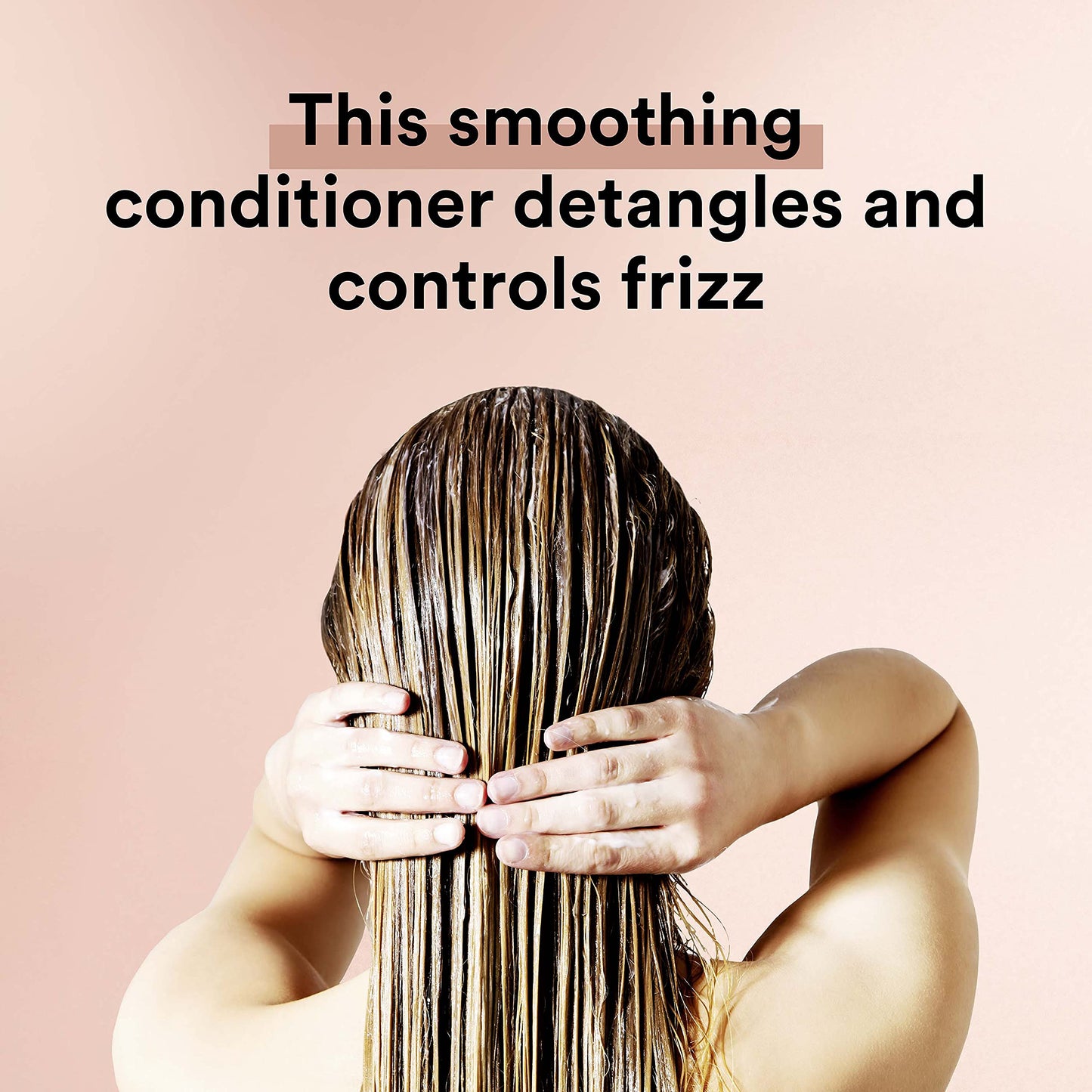 Suave Professionals Smoothing Conditioner For Dry Hair Keratin Infusion Hair Conditioner with 48-hour Frizz Control 28 oz, Pack of 4