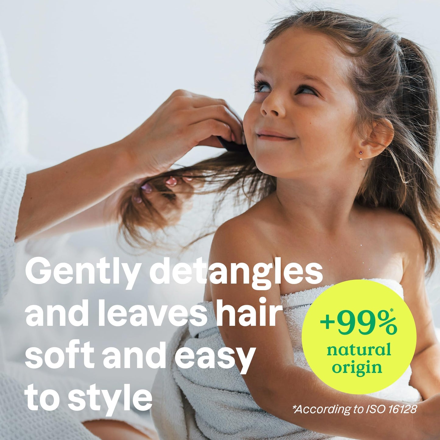 ATTITUDE Rinse-free Hair Detangler Spray for Kids, EWG Verified Leave In Product, Plant- and Mineral-Based Ingredients, Vegan, Watermelon & Coco, 8 Fl Oz