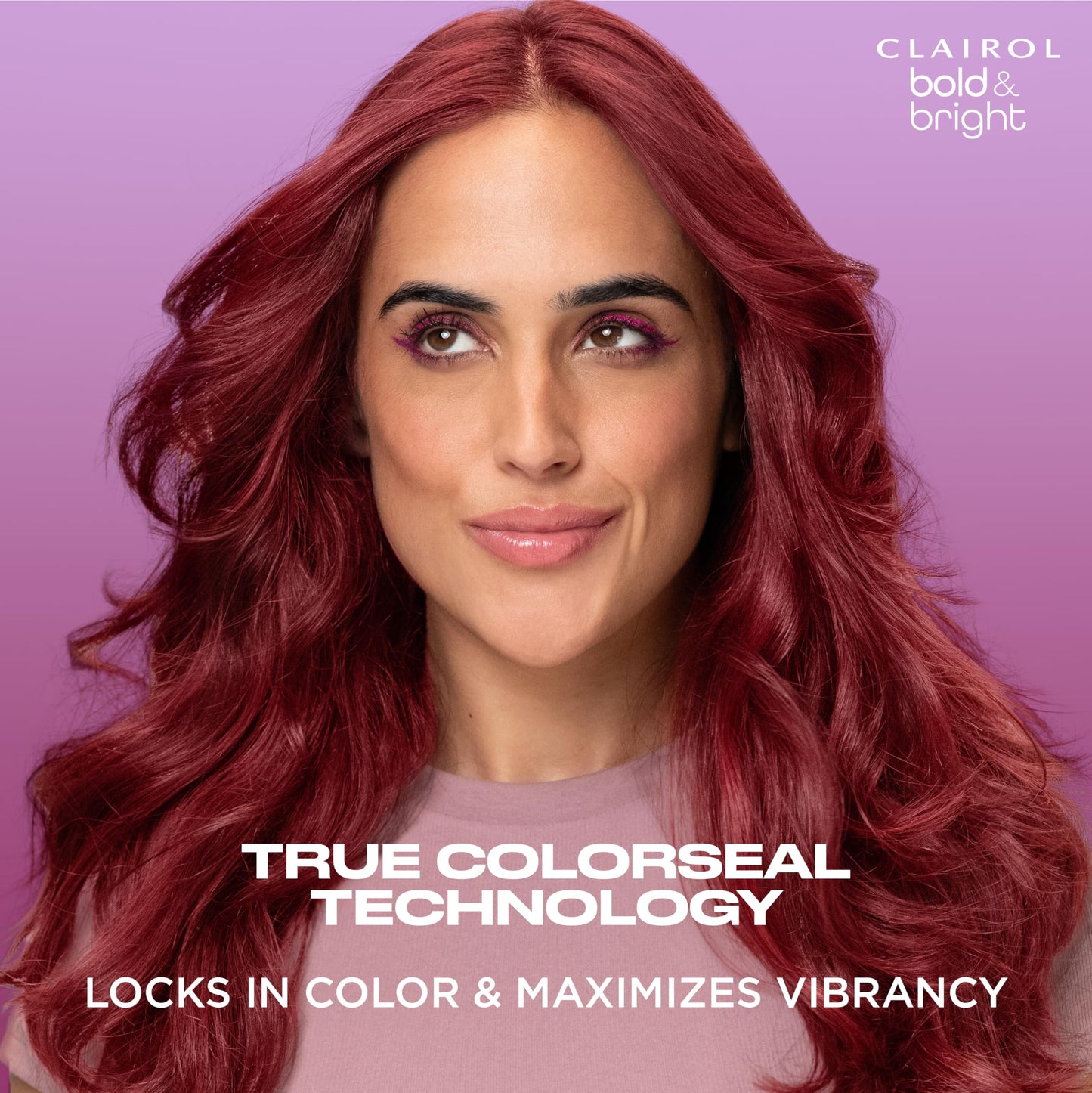 Clairol Bold & Bright Permanent Hair Dye, V3 Intense Passion Plum Hair Color, Pack of 1