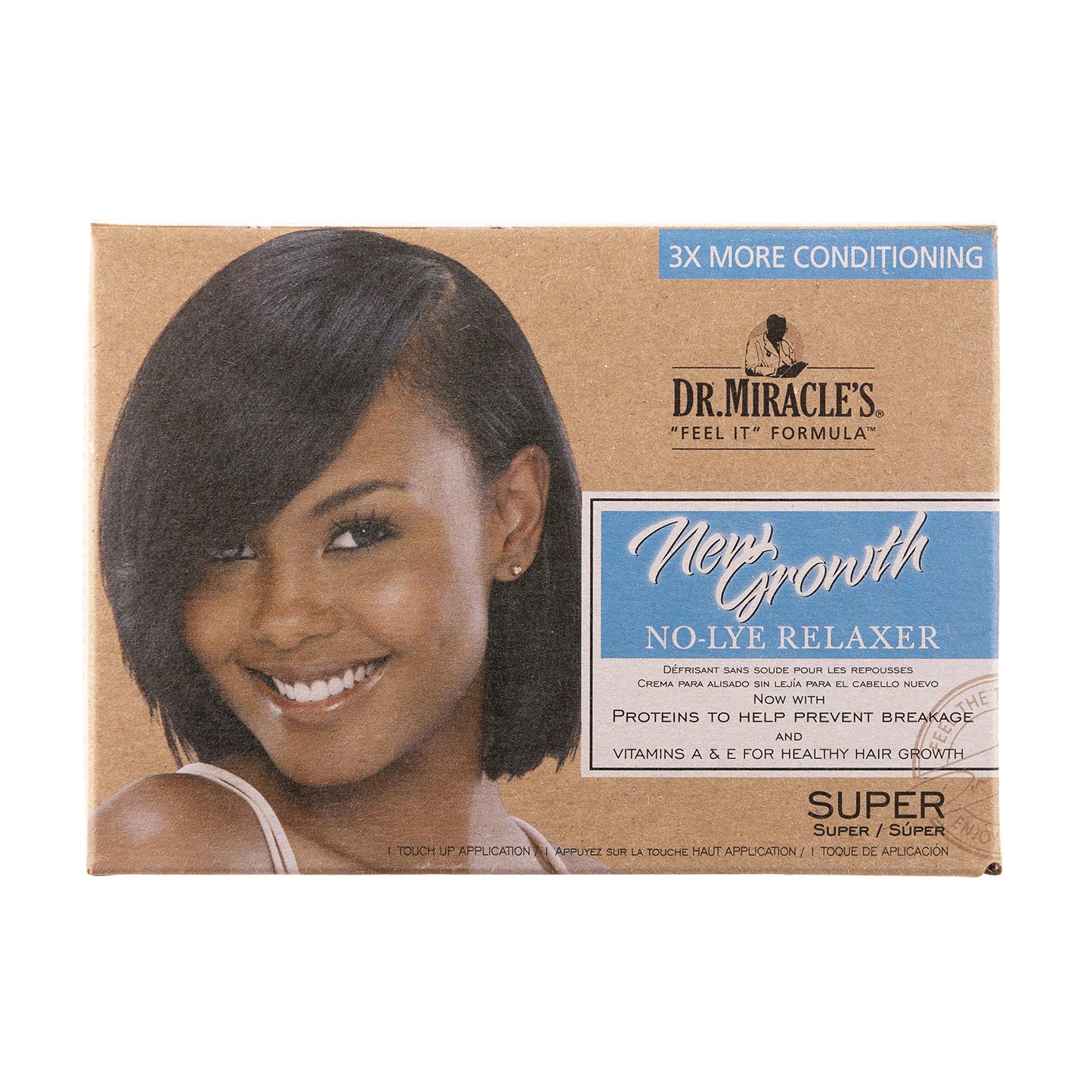 Dr. Miracle's New Growth Relaxer Kit, Super, 1count
