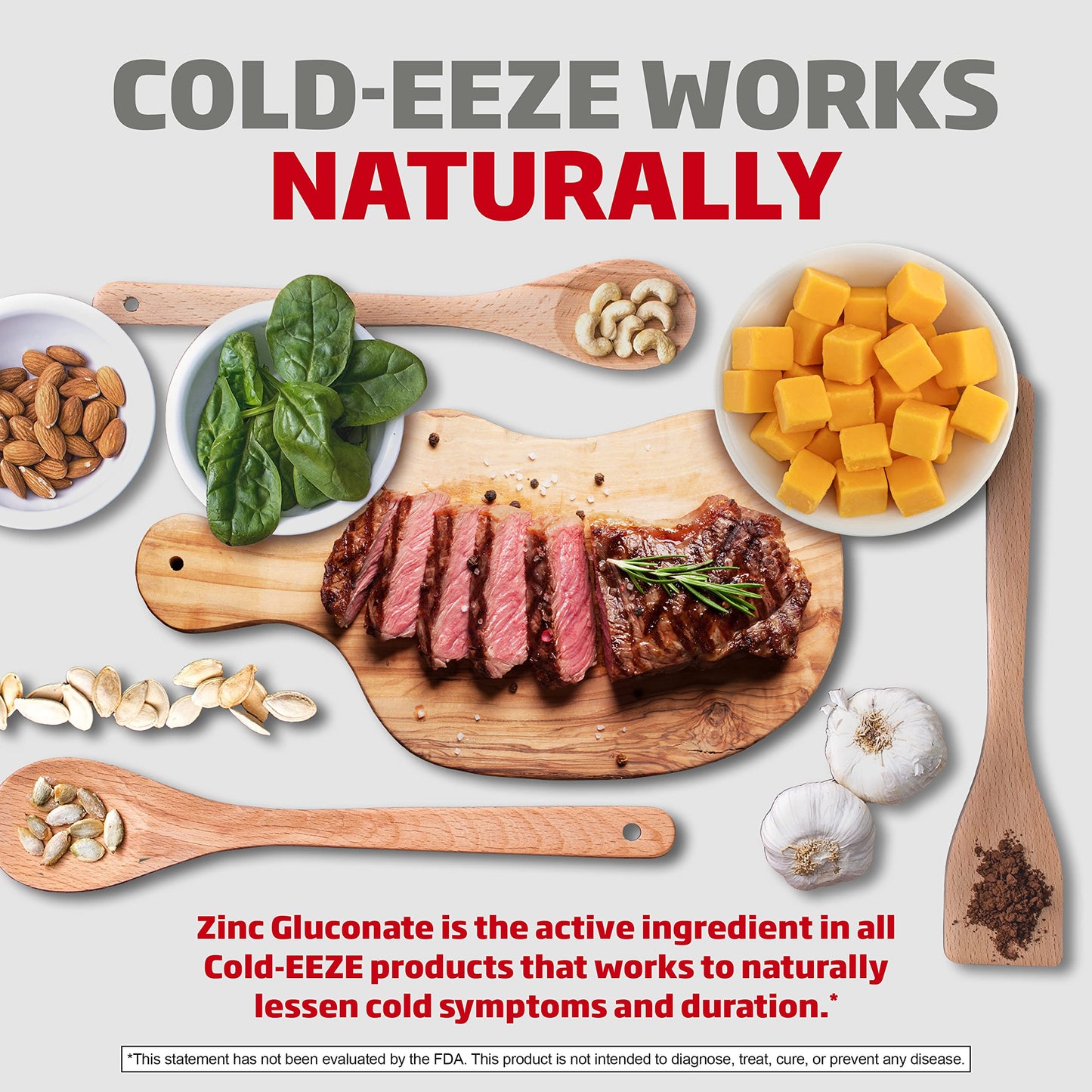 Cold-Eeze Soft-Center Liquid Honey Zinc Lozenges, Homeopathic Cold Remedy, Reduces Duration of The Common Cold, Sore Throat, Cough, Congestion and Post Nasal Drop, 25 Count