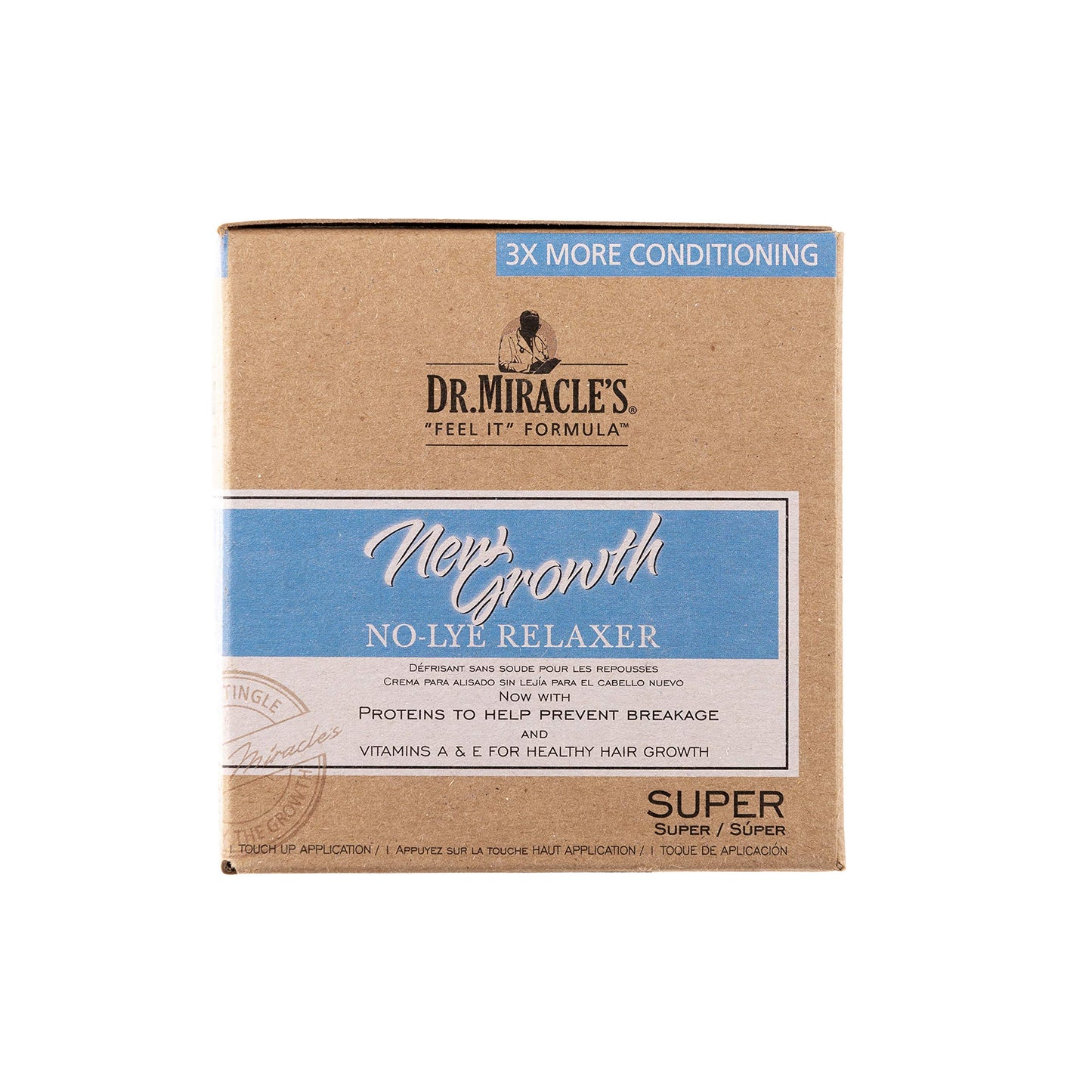 Dr. Miracle's New Growth Relaxer Kit, Super, 1count