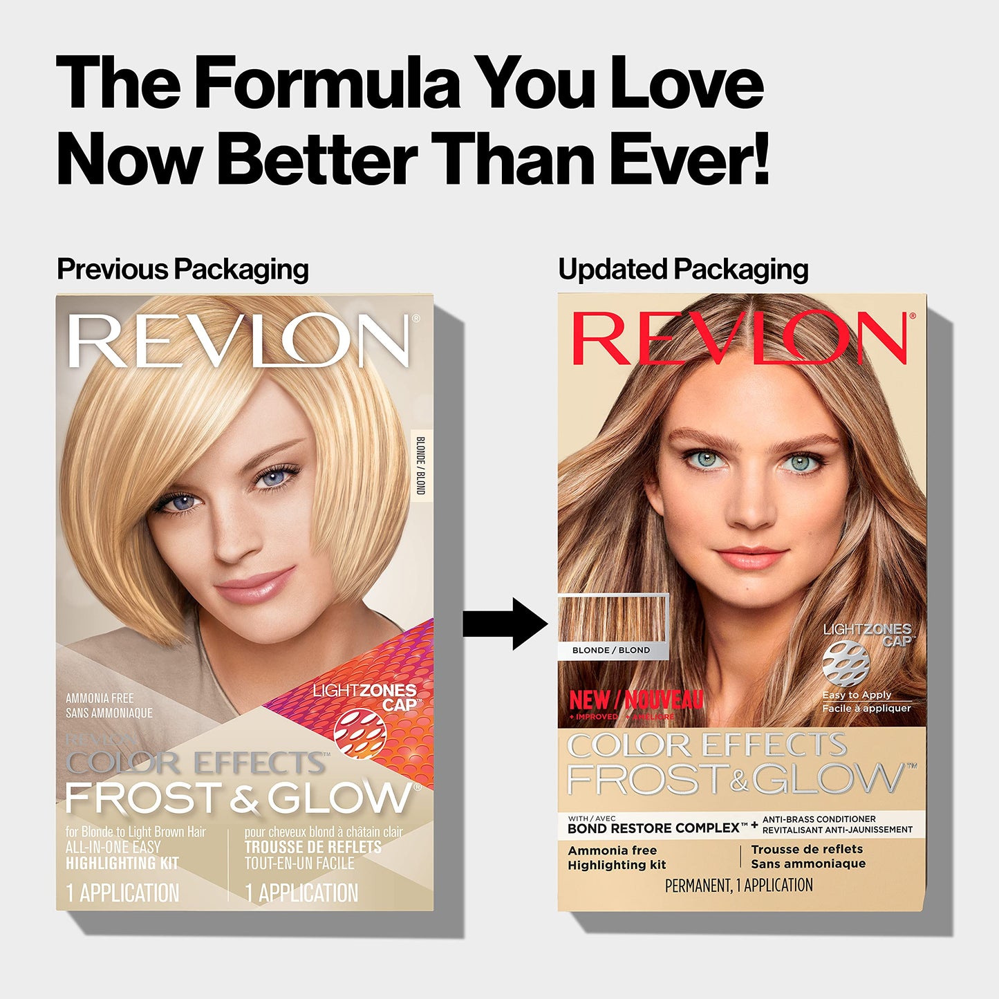 Revlon Color Effects Highlighting Kit, Permanent Hair Dye, For Balayage, Frosting, & Ombre Styling, Ammonia & Paraben Free, 20 Blonde, 8 Oz (Pack of 1)
